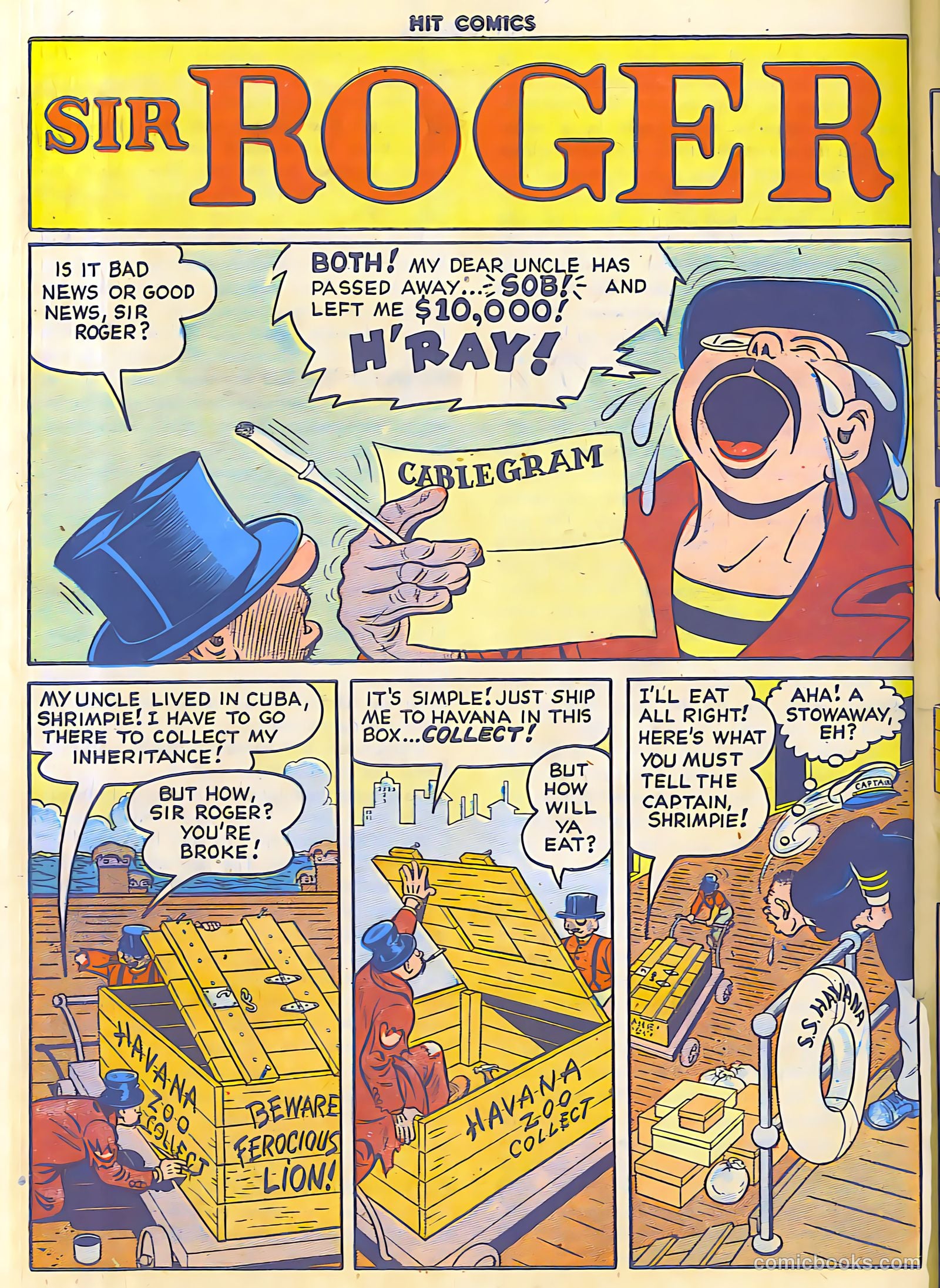 Hit Comics #56 (1949) — page 40 of 52