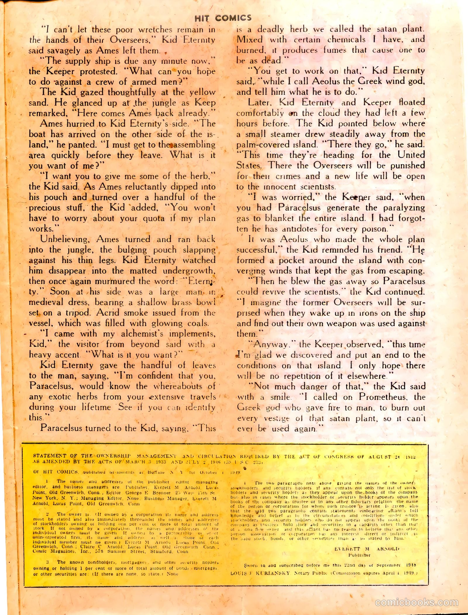 Hit Comics #57 (1949) — page 39 of 52