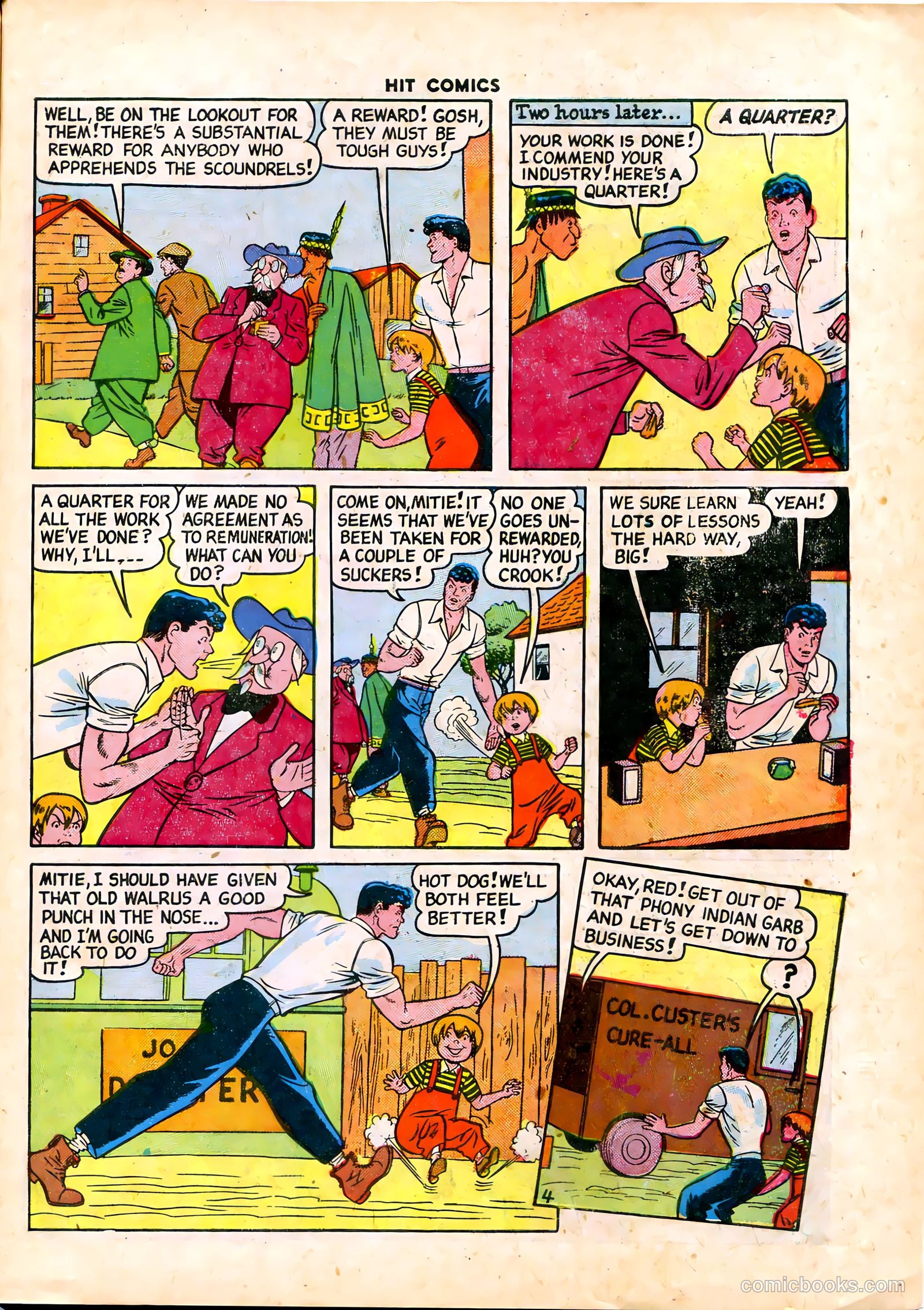 Hit Comics #58 (1949) — page 31 of 36