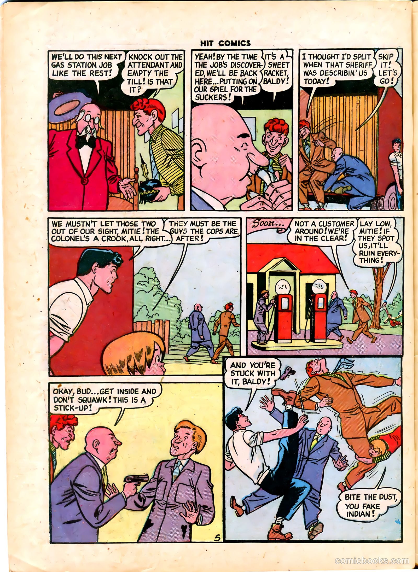 Hit Comics #58 (1949) — page 32 of 36
