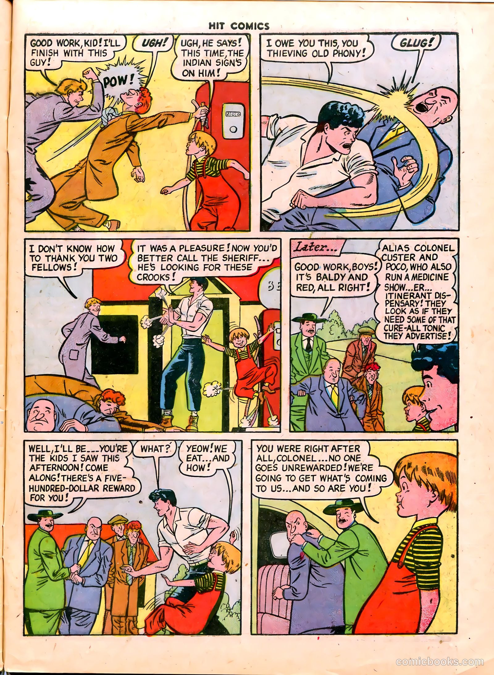Hit Comics #58 (1949) — page 33 of 36