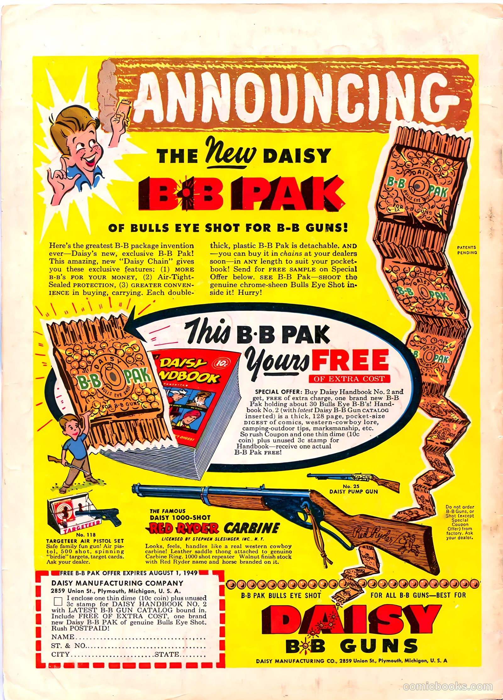 Hit Comics #58 (1949) — page 36 of 36