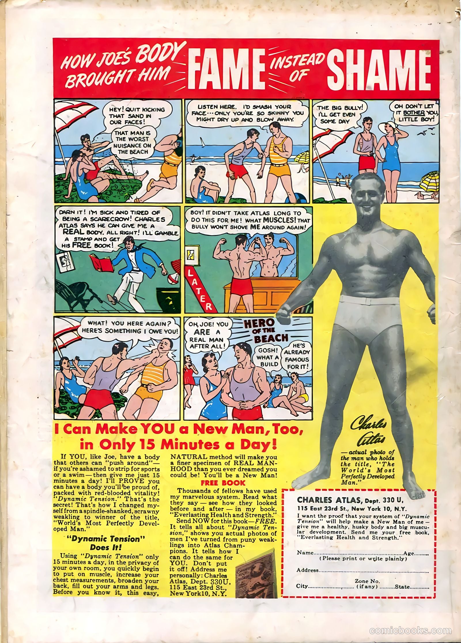 Hit Comics #59 (1949) — page 36 of 36