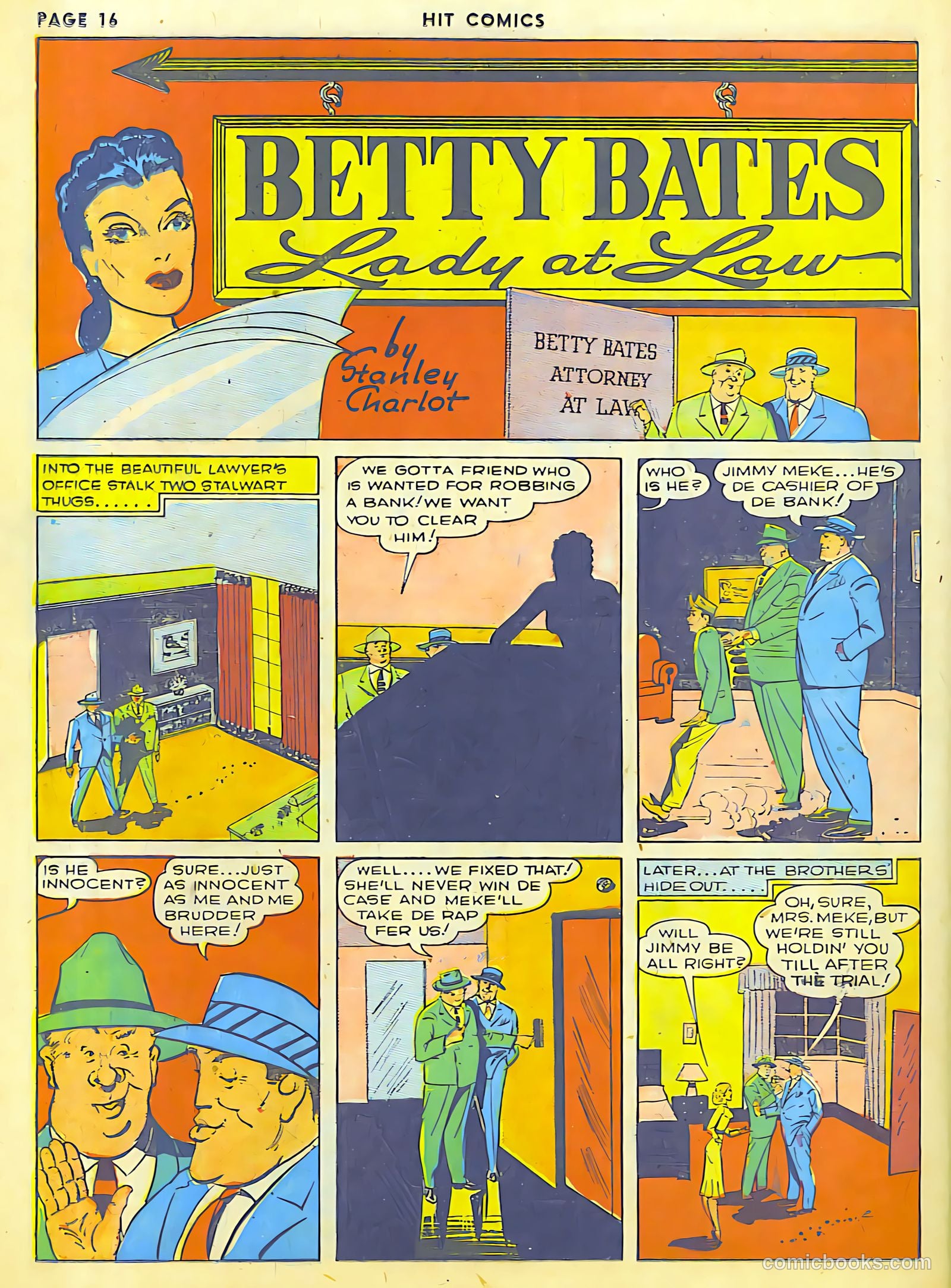 Hit Comics #6 (1940) — page 18 of 69