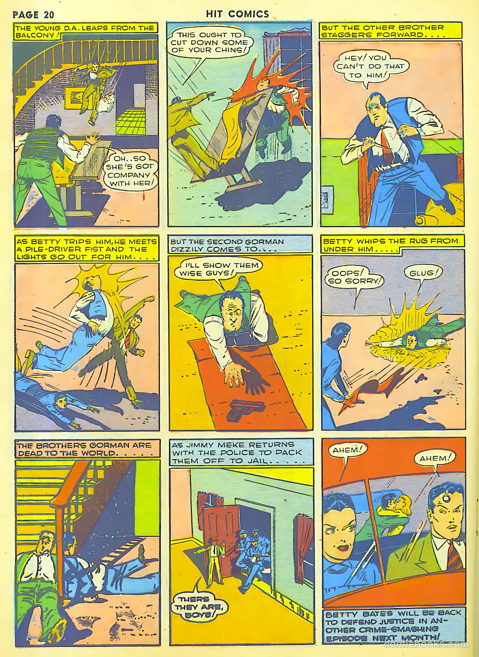 Hit Comics #6 (1940) — page 22 of 69