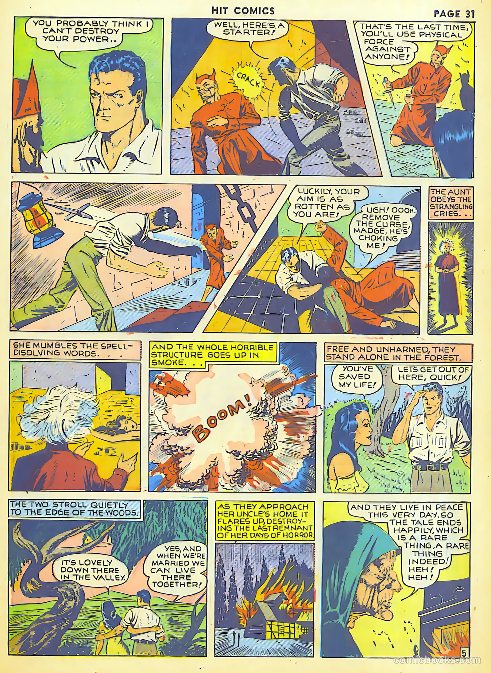 Hit Comics #6 (1940) — page 33 of 69