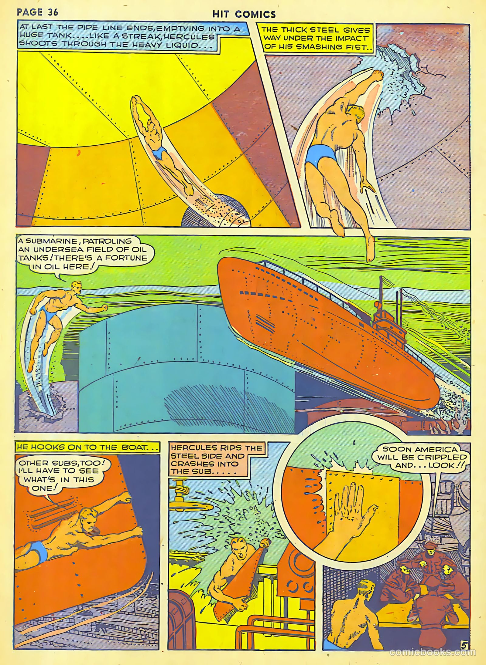 Hit Comics #6 (1940) — page 38 of 69