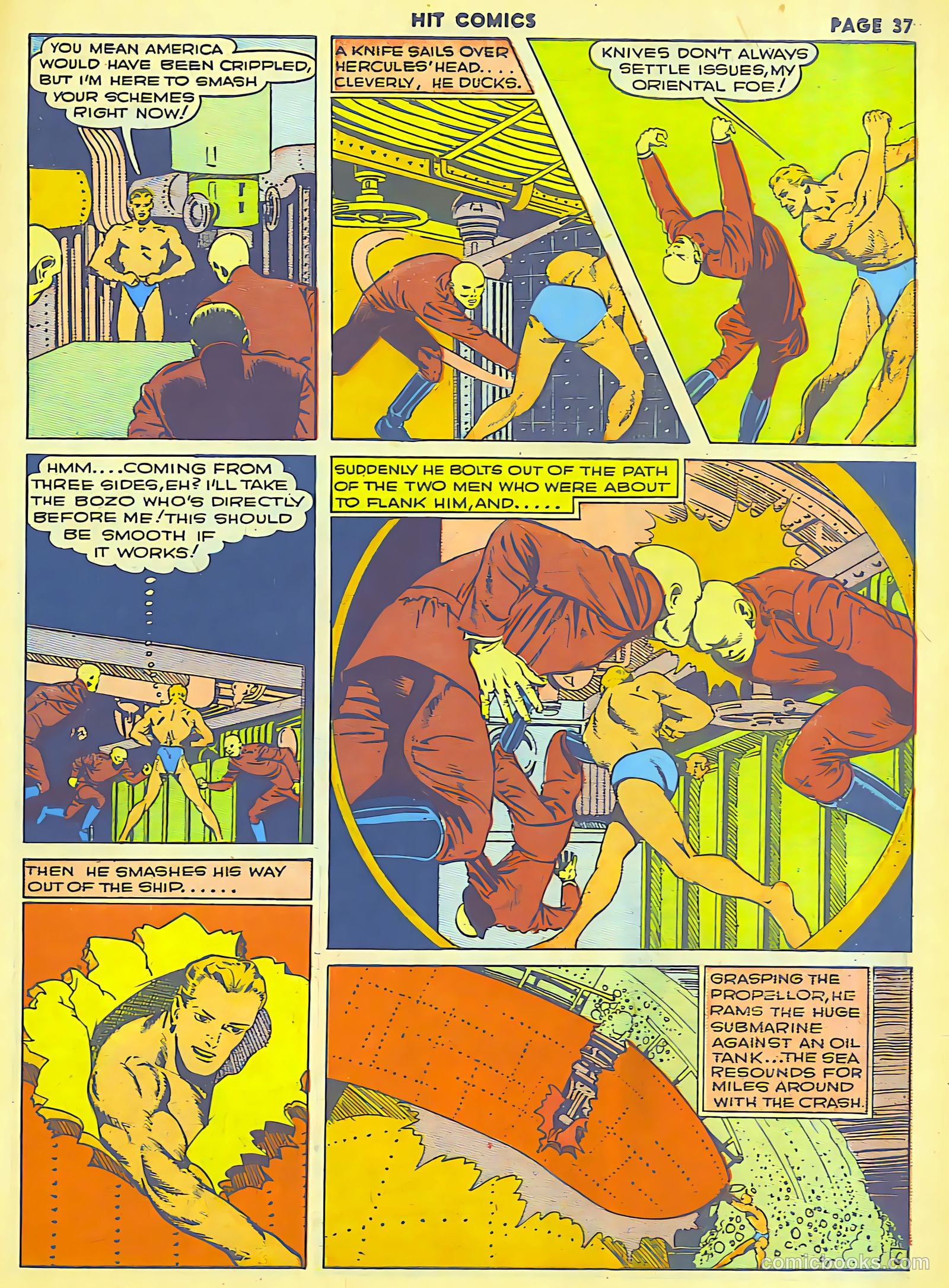 Hit Comics #6 (1940) — page 39 of 69