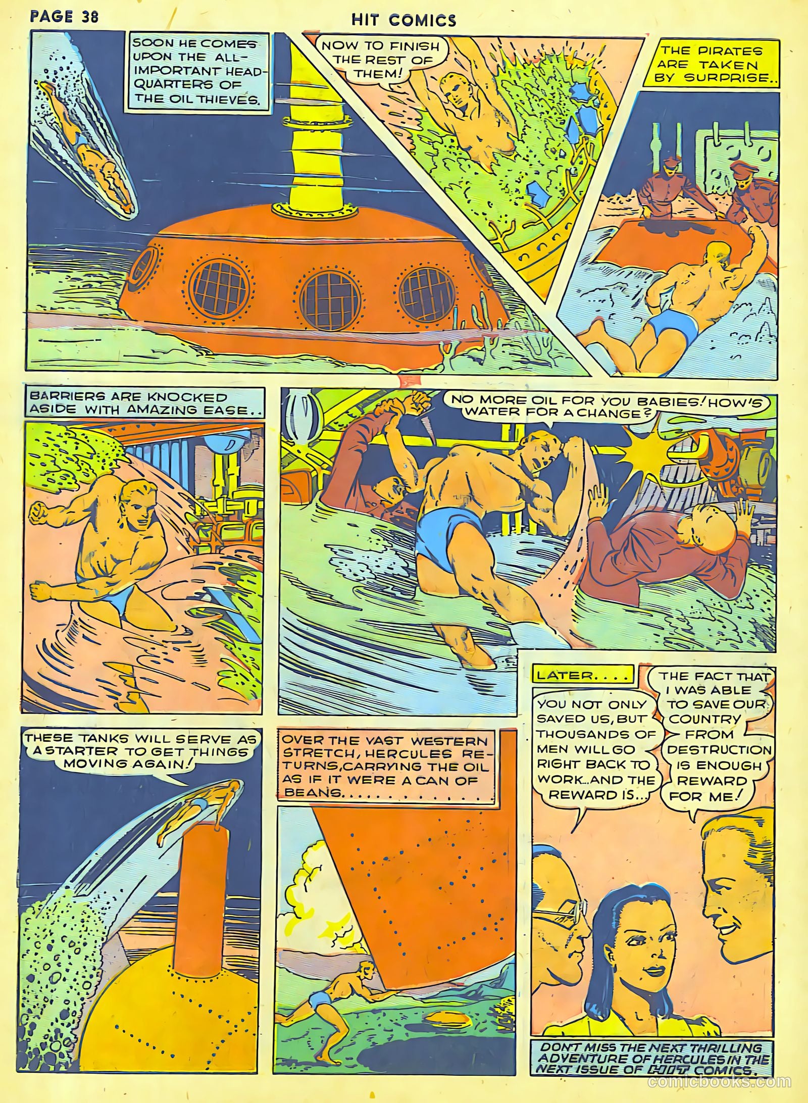 Hit Comics #6 (1940) — page 40 of 69