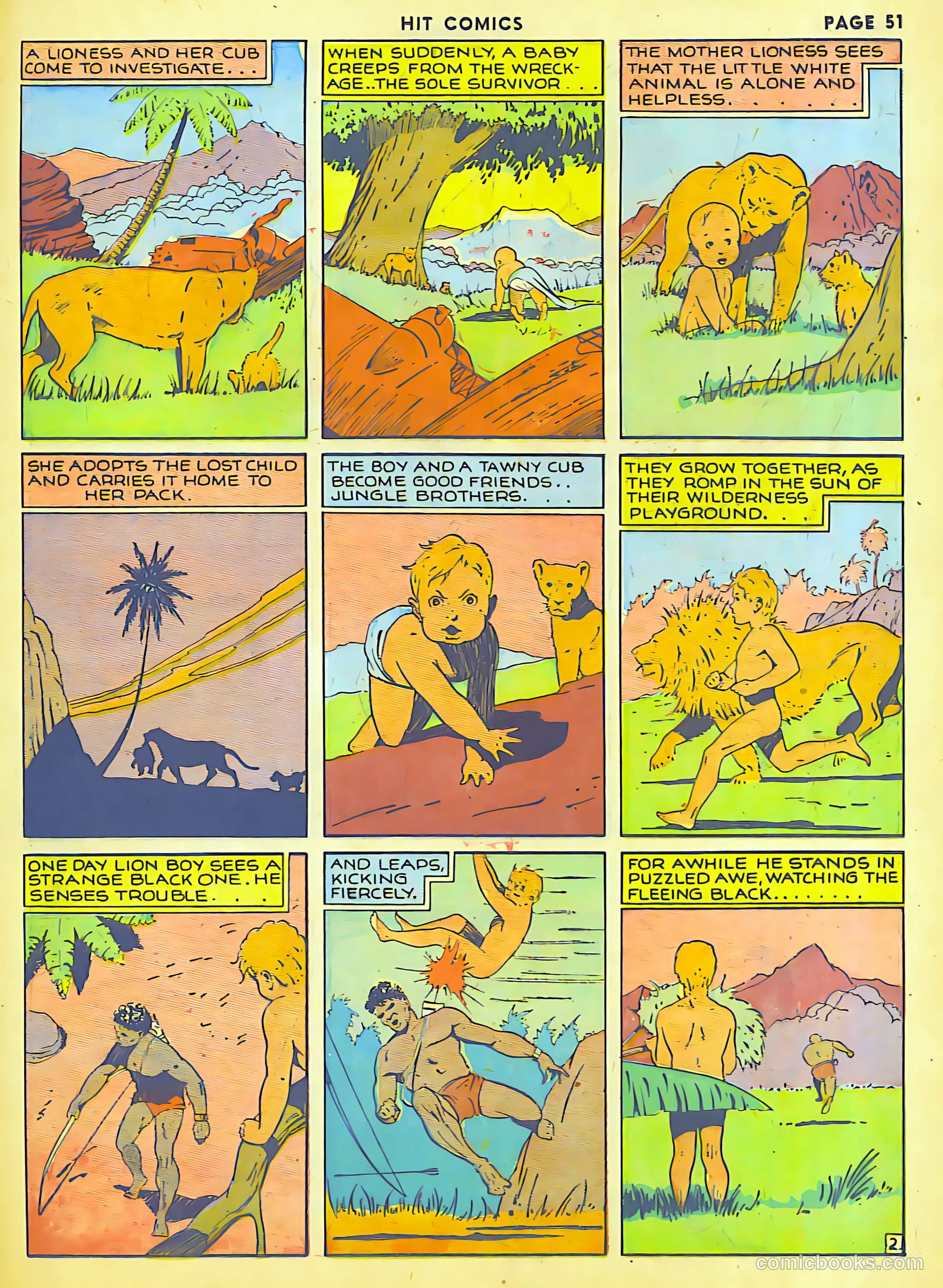 Hit Comics #6 (1940) — page 54 of 69