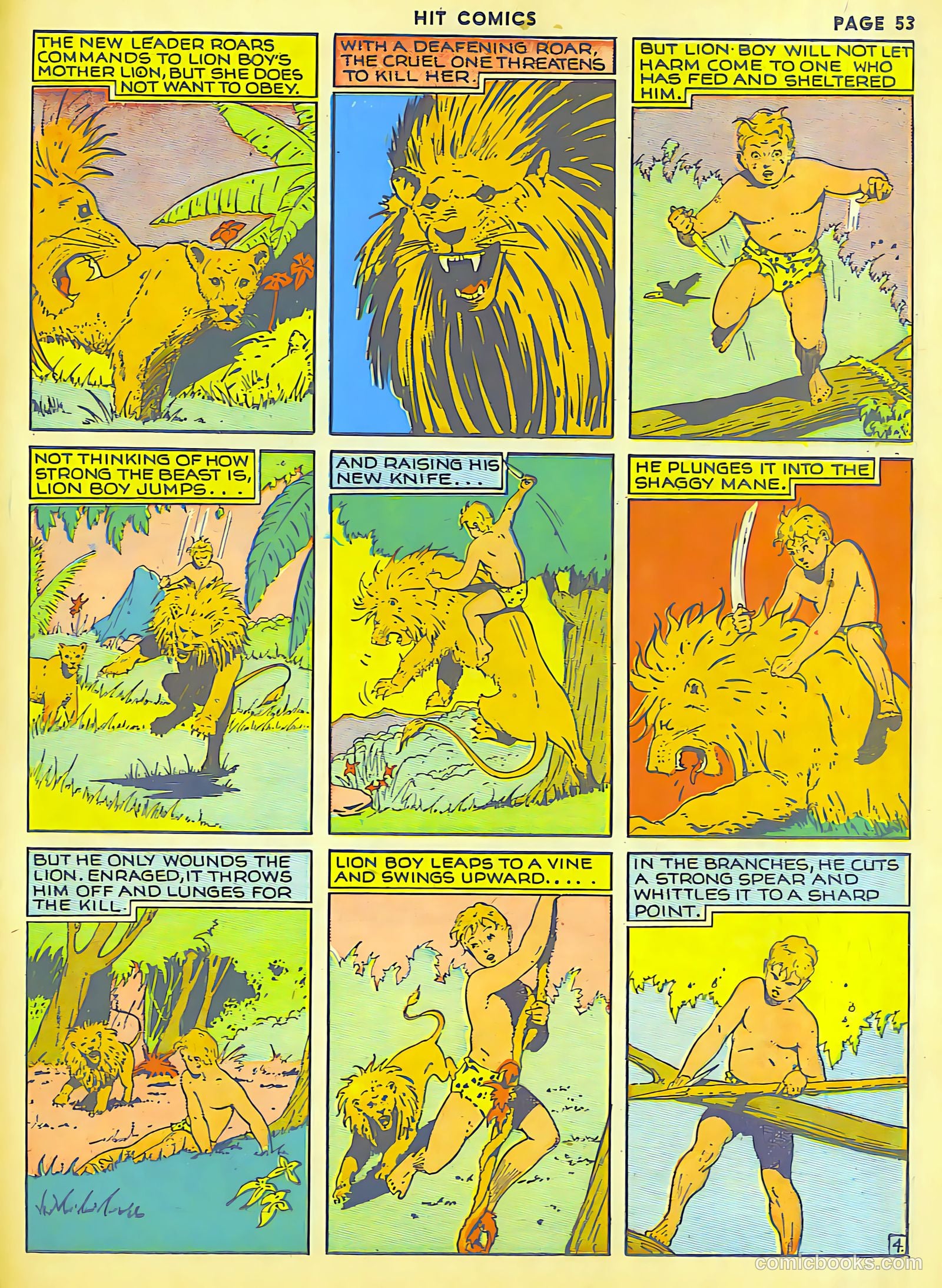 Hit Comics #6 (1940) — page 56 of 69