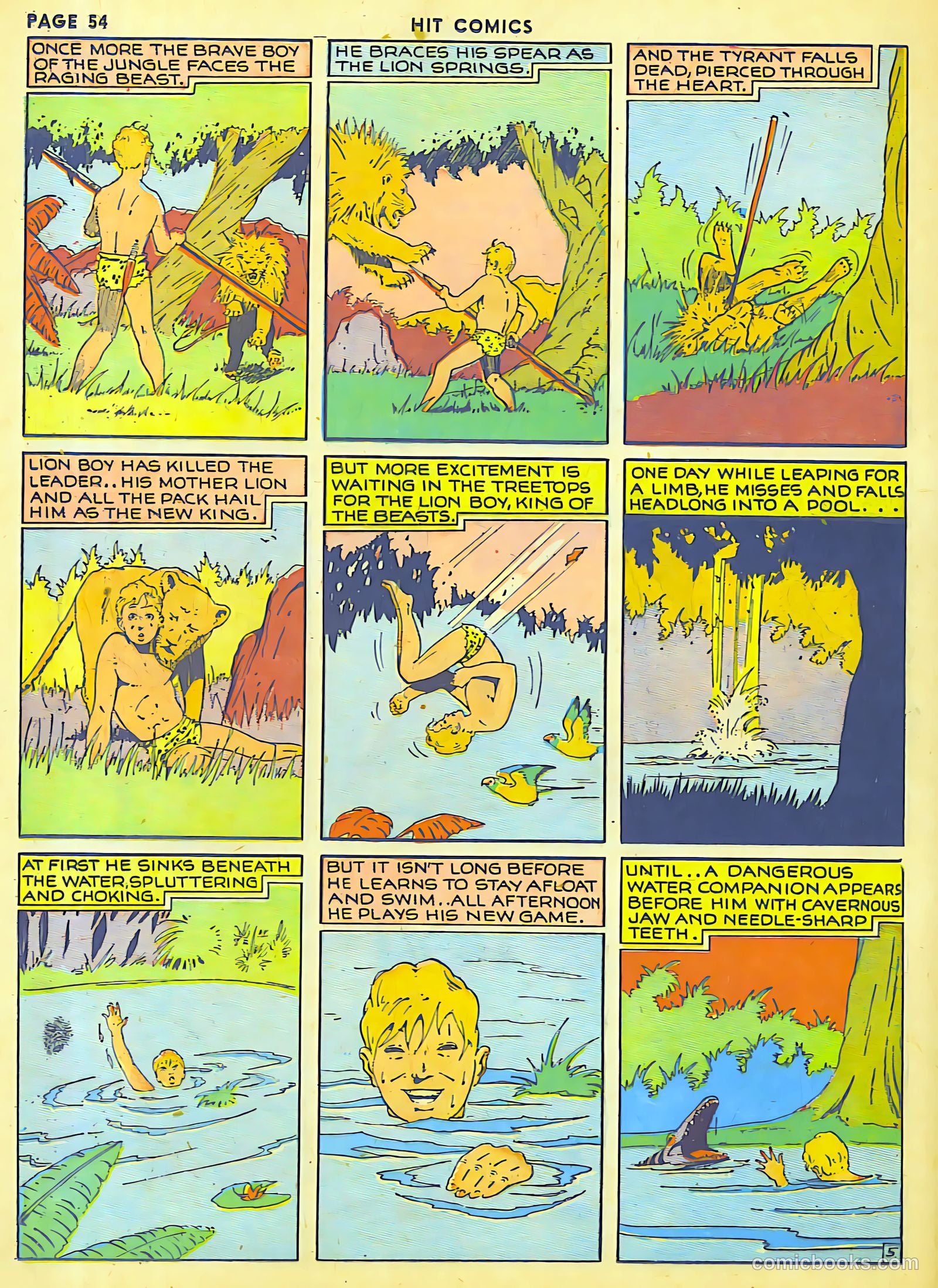 Hit Comics #6 (1940) — page 57 of 69