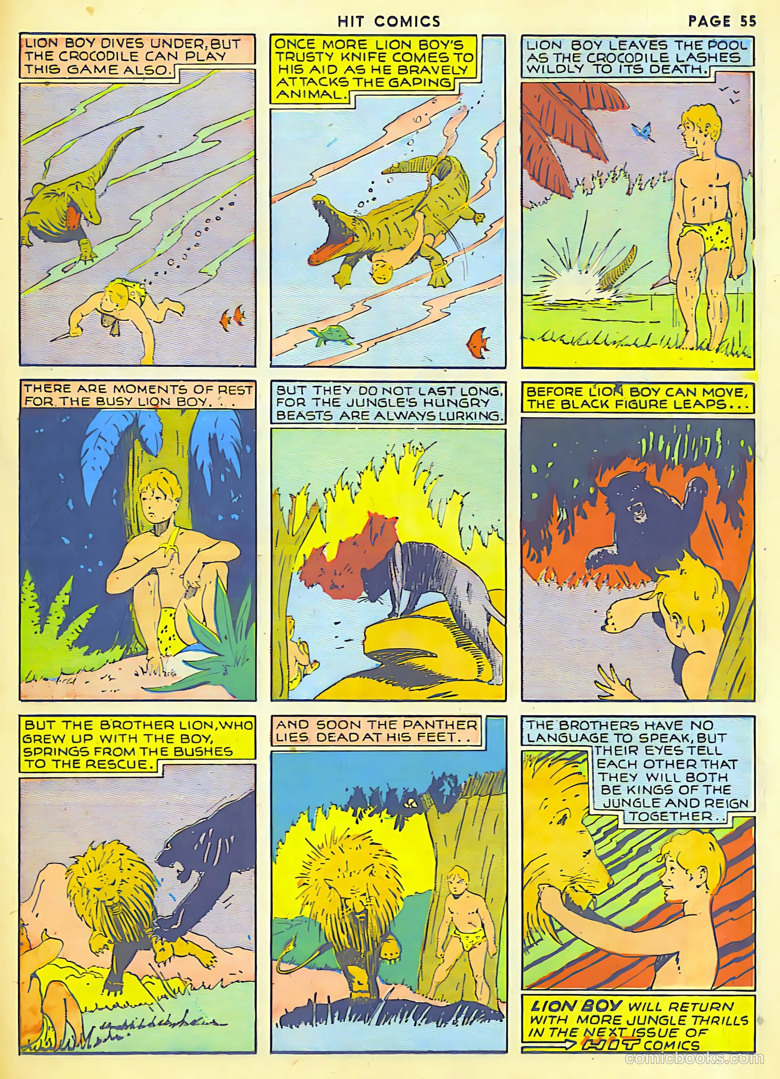 Hit Comics #6 (1940) — page 58 of 69