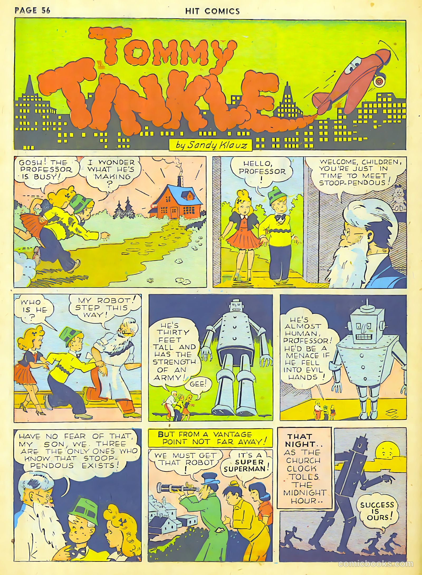 Hit Comics #6 (1940) — page 59 of 69