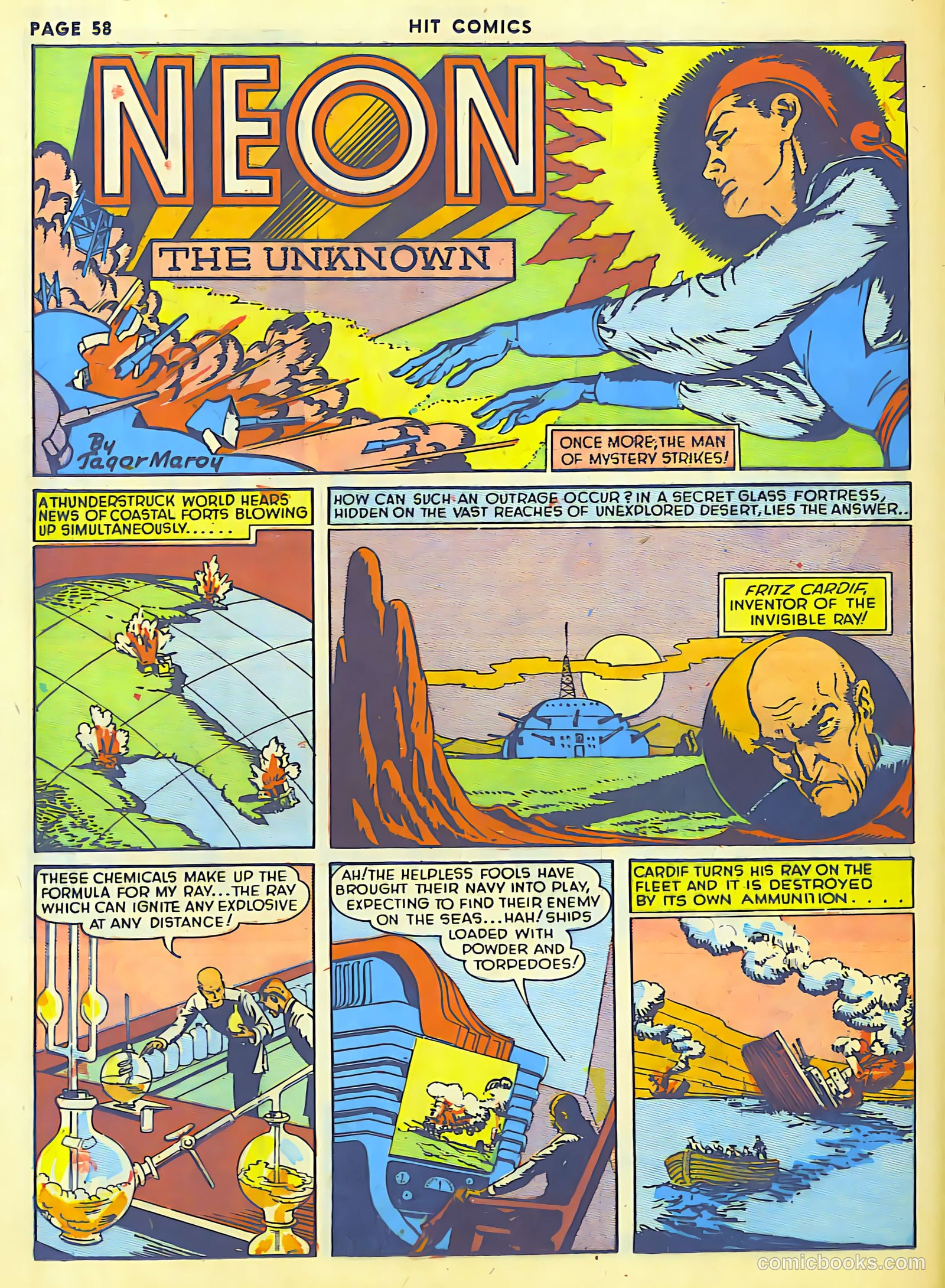 Hit Comics #6 (1940) — page 61 of 69
