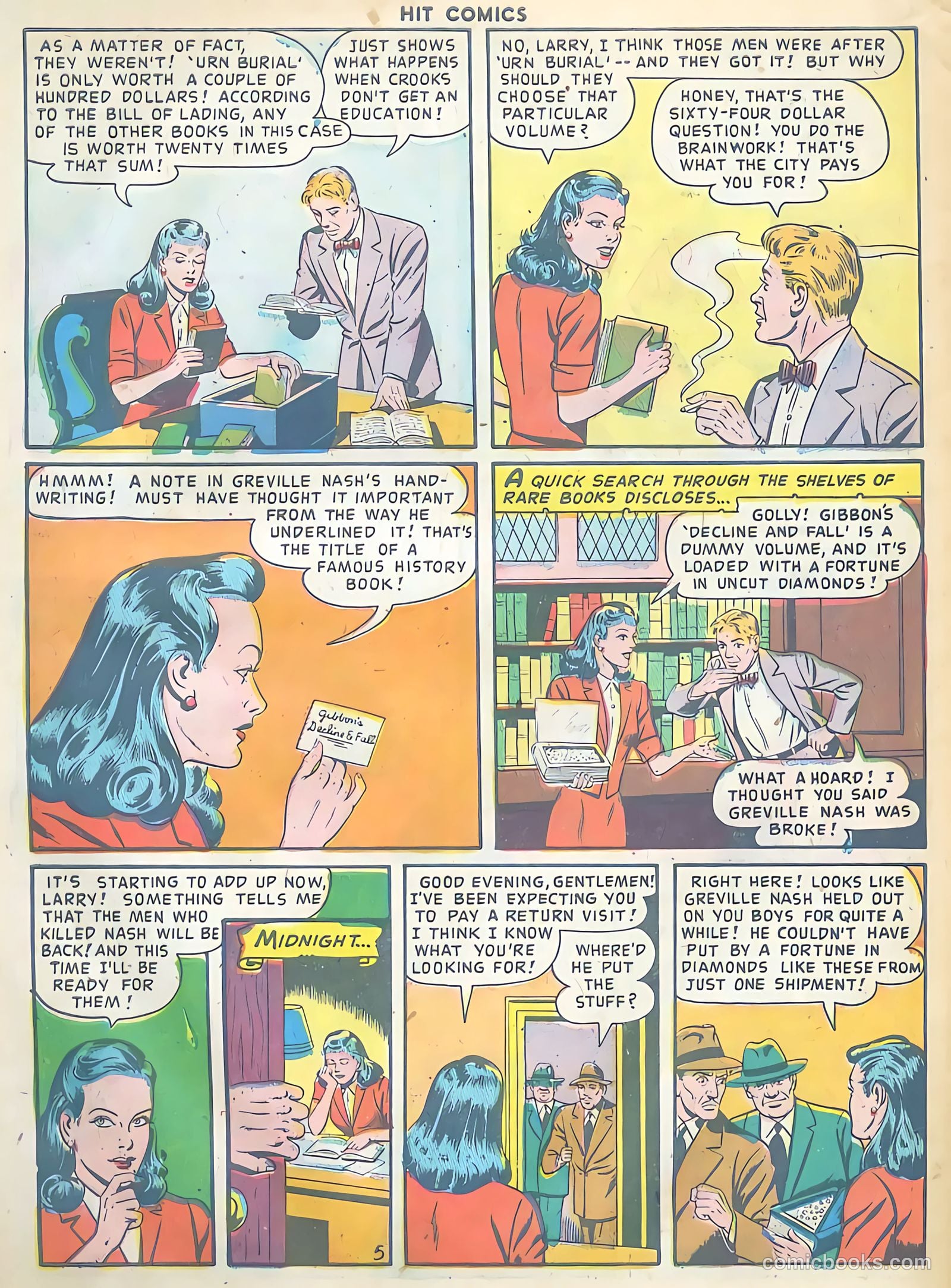 Hit Comics #61 (1949) — page 32 of 36