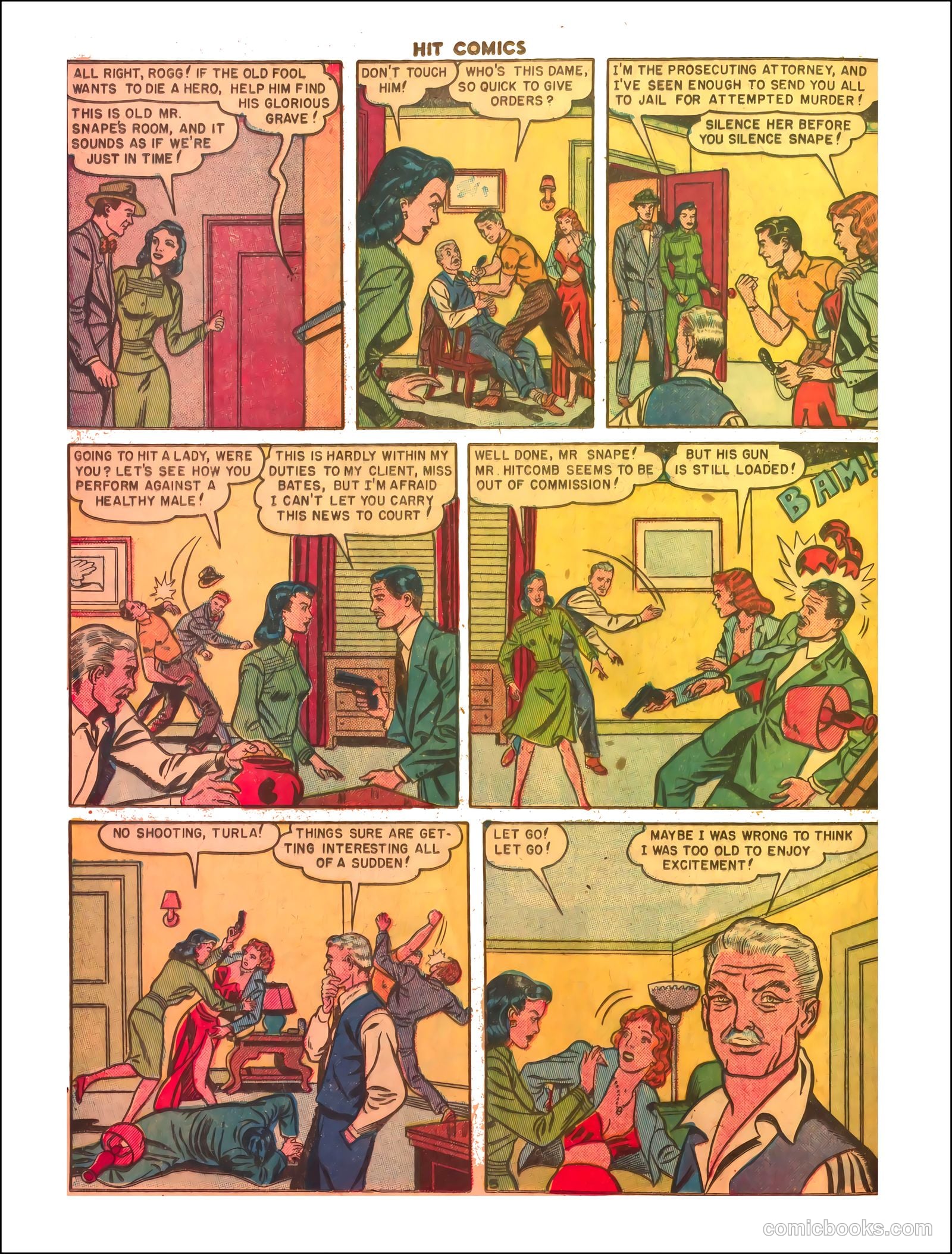 Hit Comics #65 (1950) — page 32 of 36