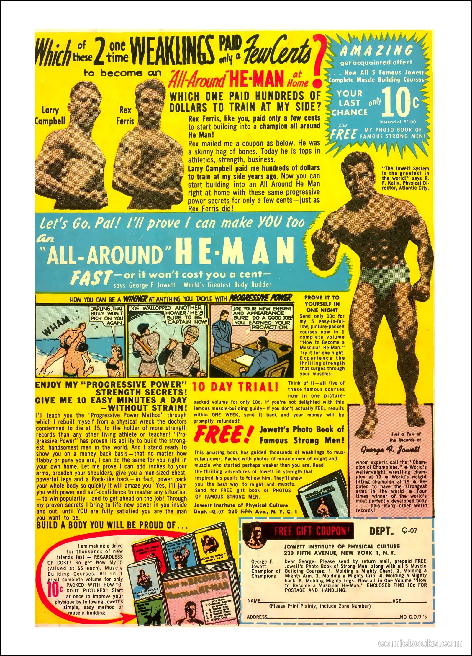 Hit Comics #65 (1950) — page 36 of 36