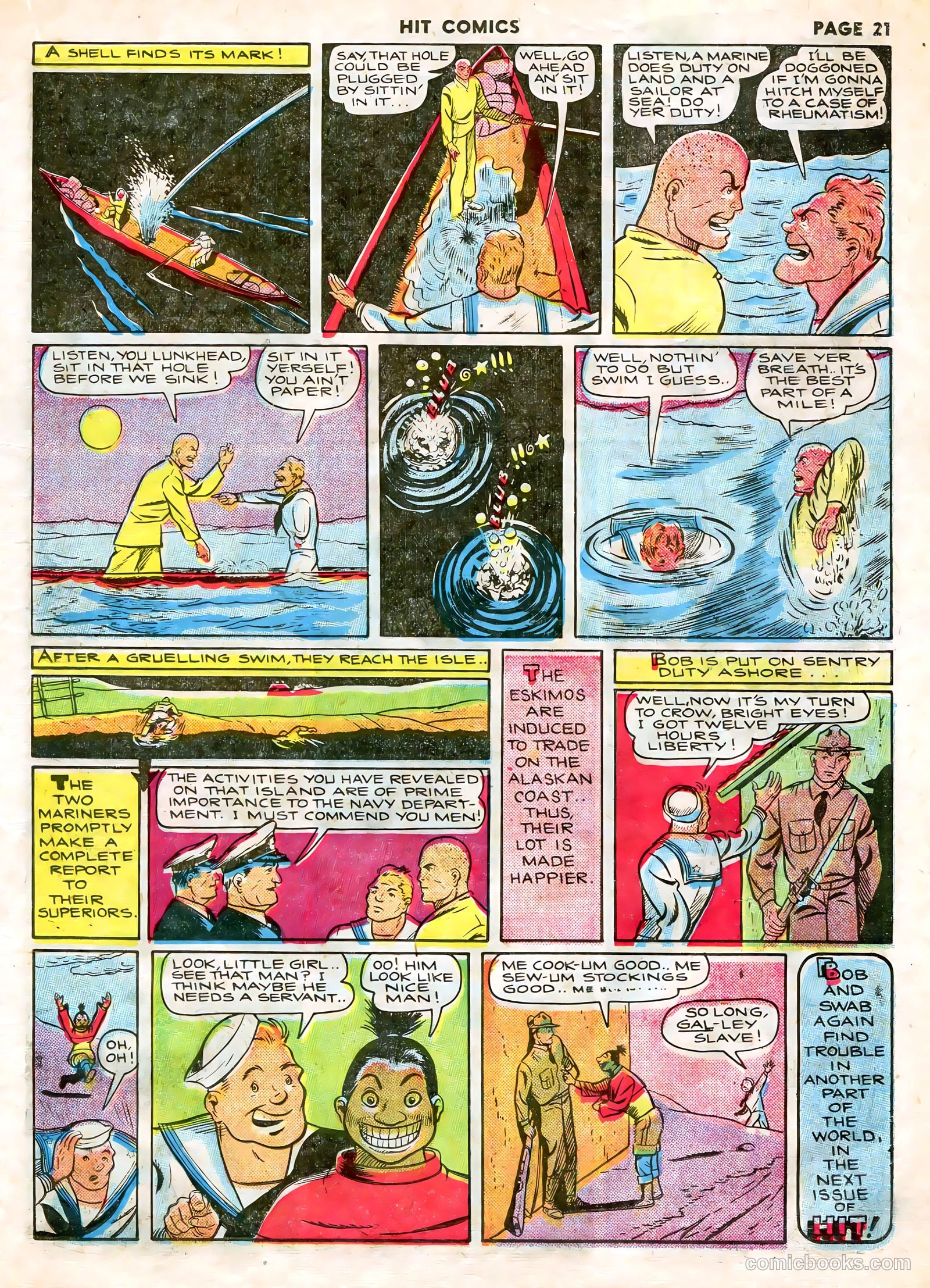 Hit Comics #7 (1941) — page 23 of 68