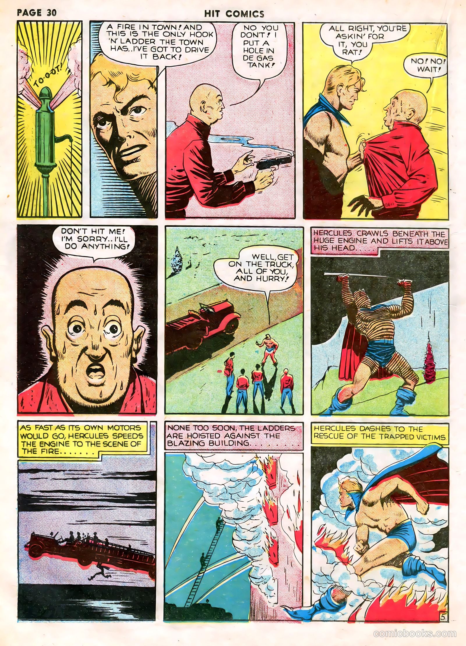 Hit Comics #7 (1941) — page 32 of 68