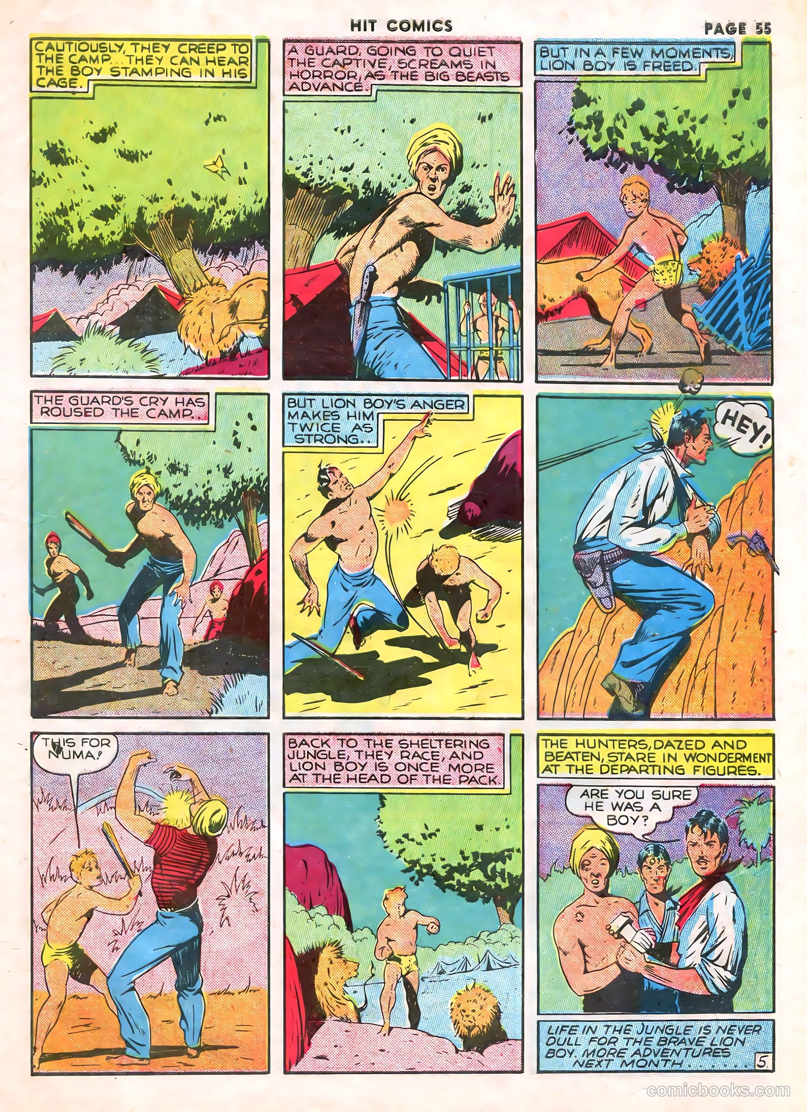 Hit Comics #7 (1941) — page 57 of 68