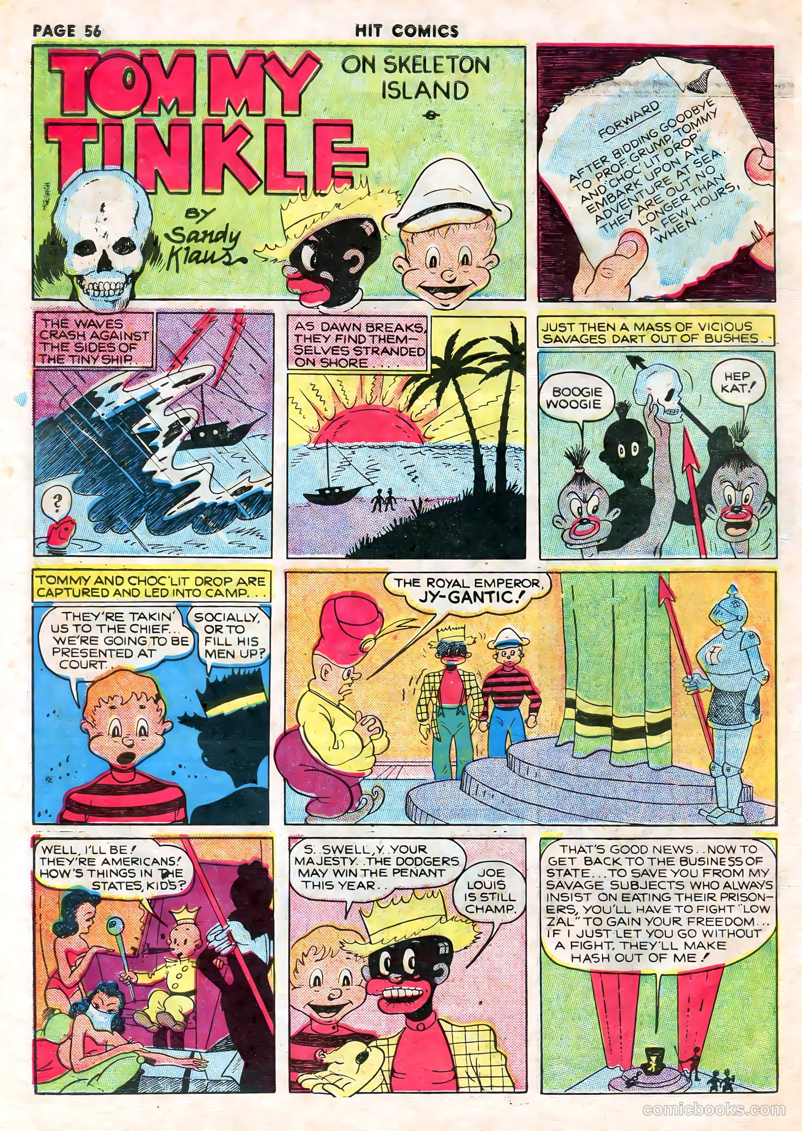 Hit Comics #7 (1941) — page 58 of 68