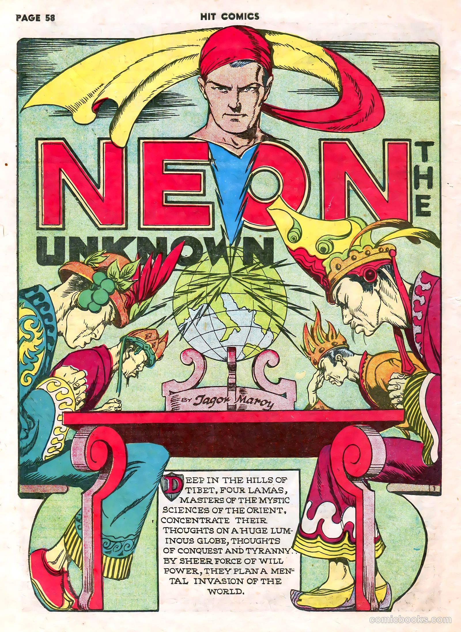 Hit Comics #7 (1941) — page 60 of 68