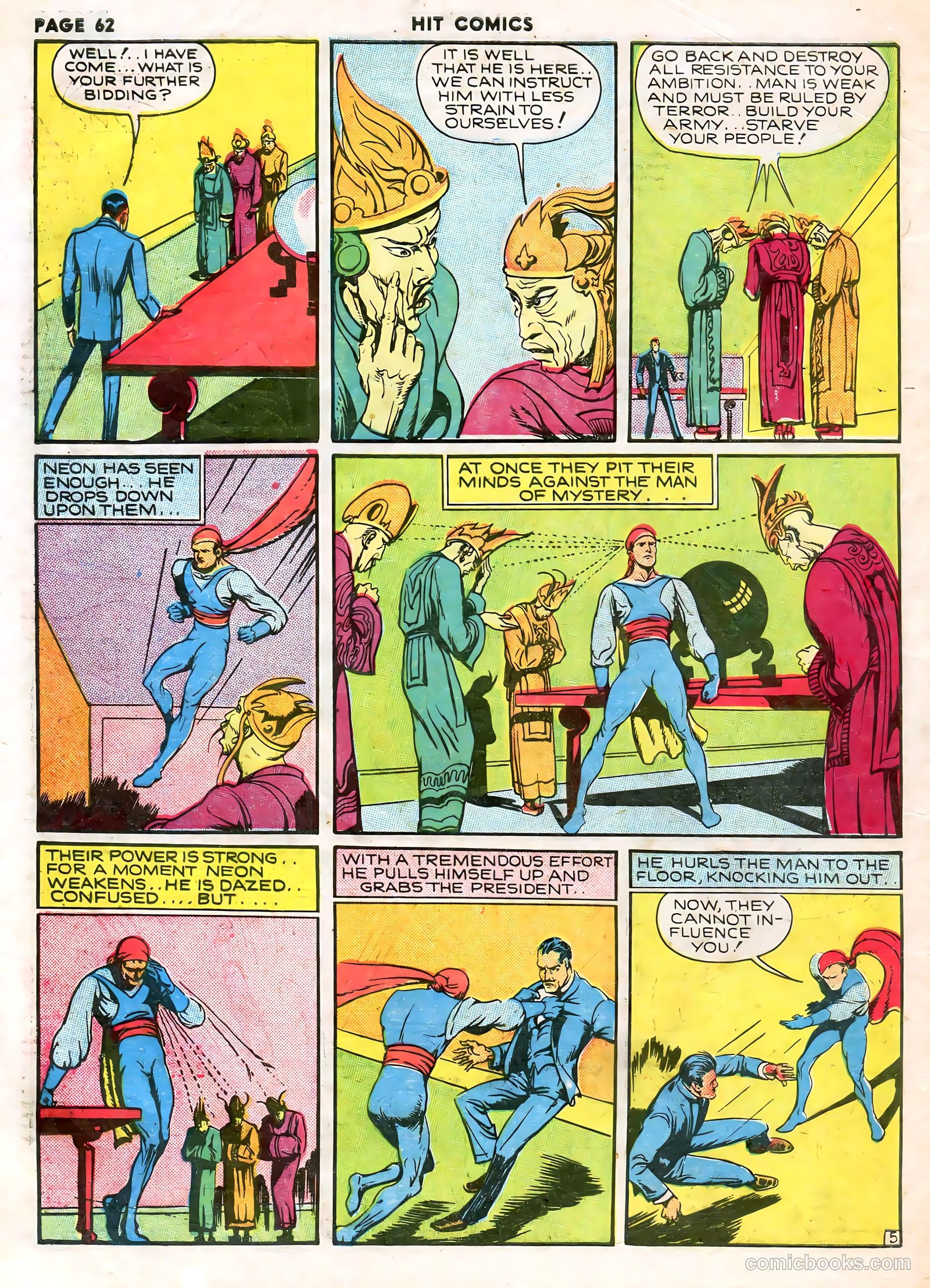 Hit Comics #7 (1941) — page 64 of 68