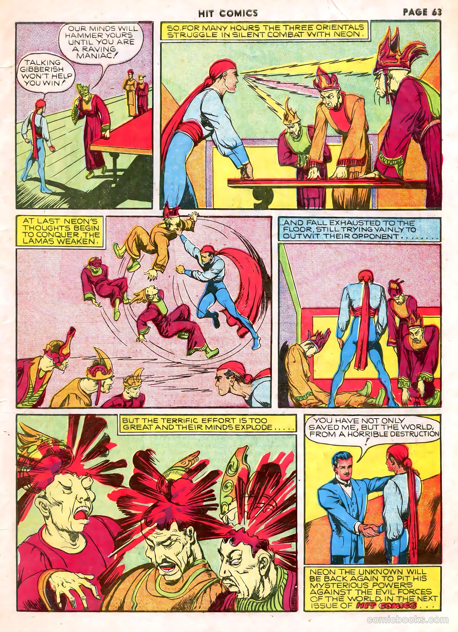 Hit Comics #7 (1941) — page 65 of 68