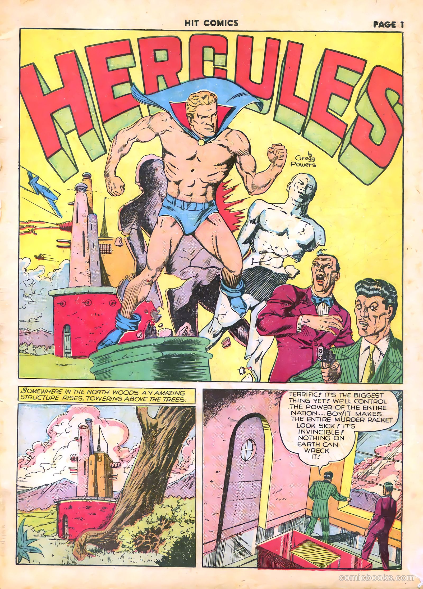 Hit Comics #8 (1941) — page 3 of 68