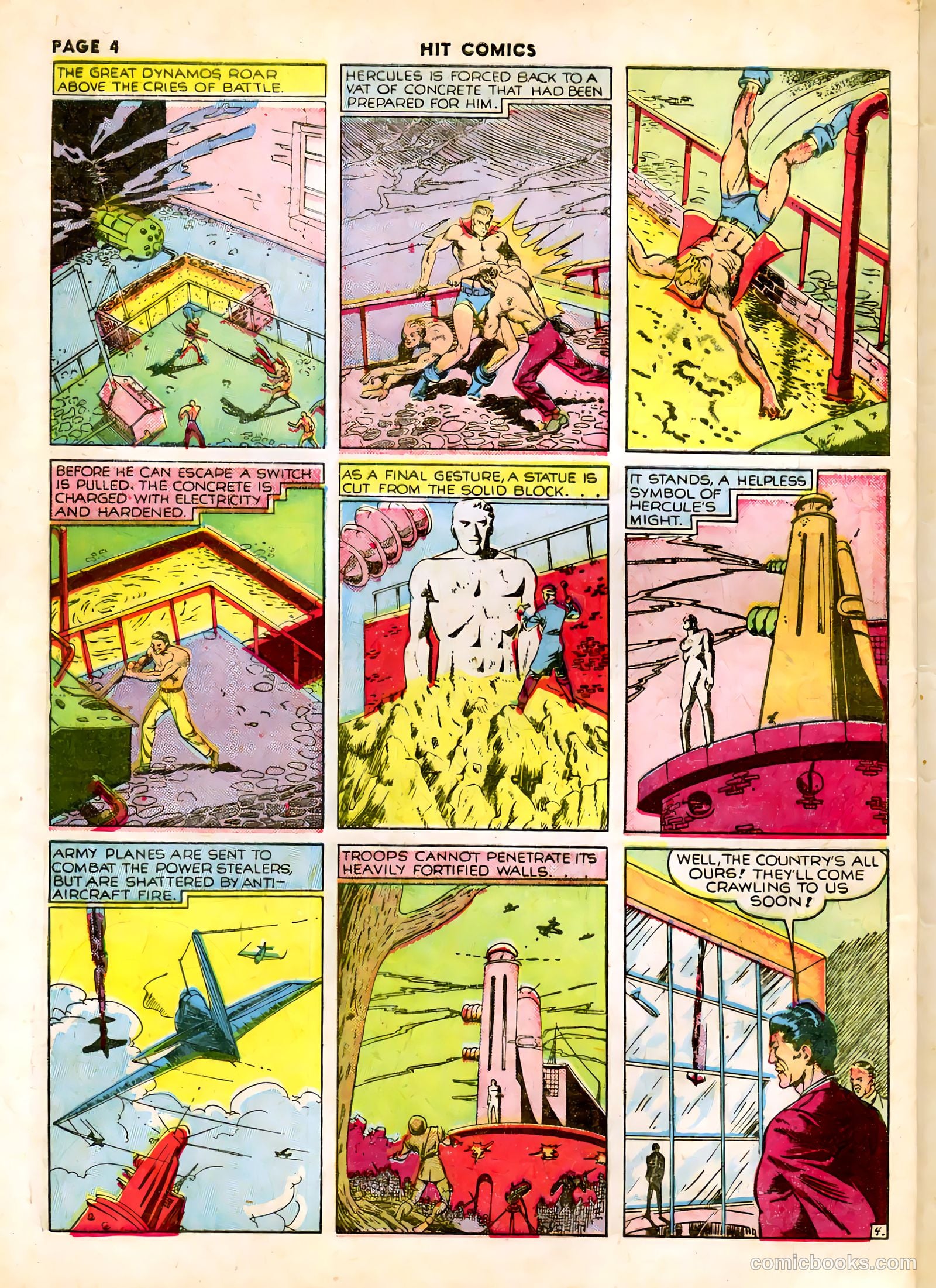 Hit Comics #8 (1941) — page 6 of 68