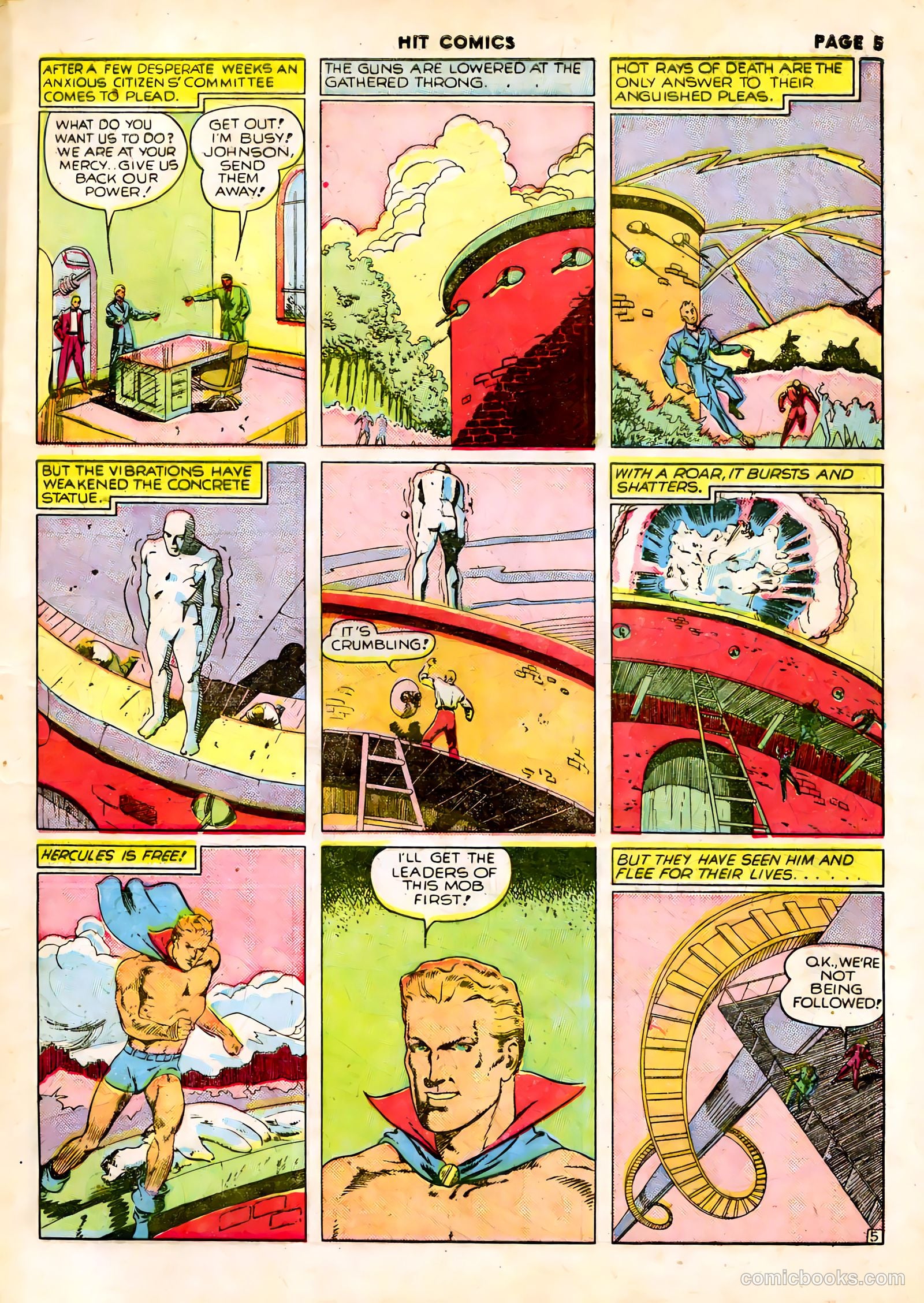 Hit Comics #8 (1941) — page 7 of 68