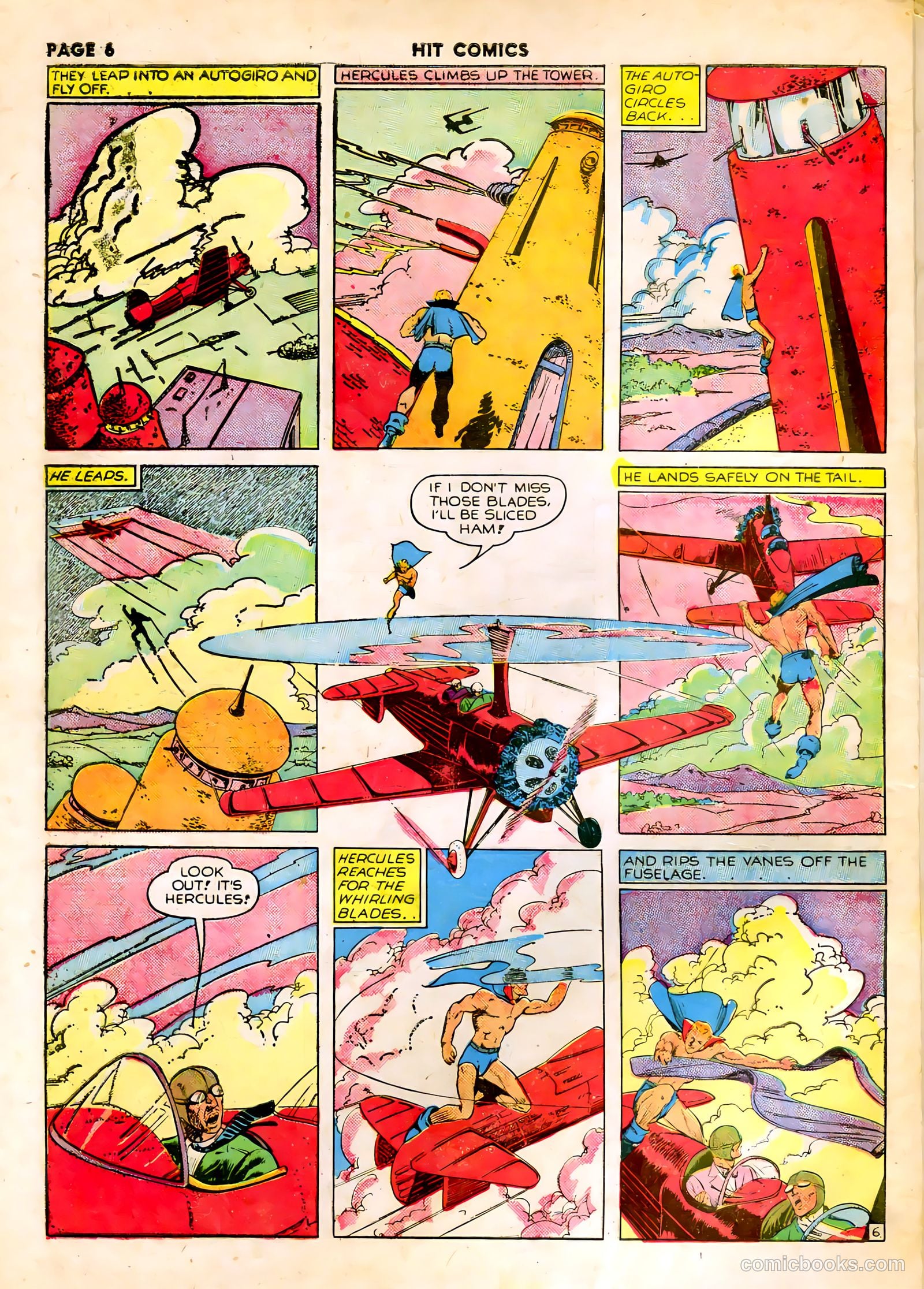 Hit Comics #8 (1941) — page 8 of 68