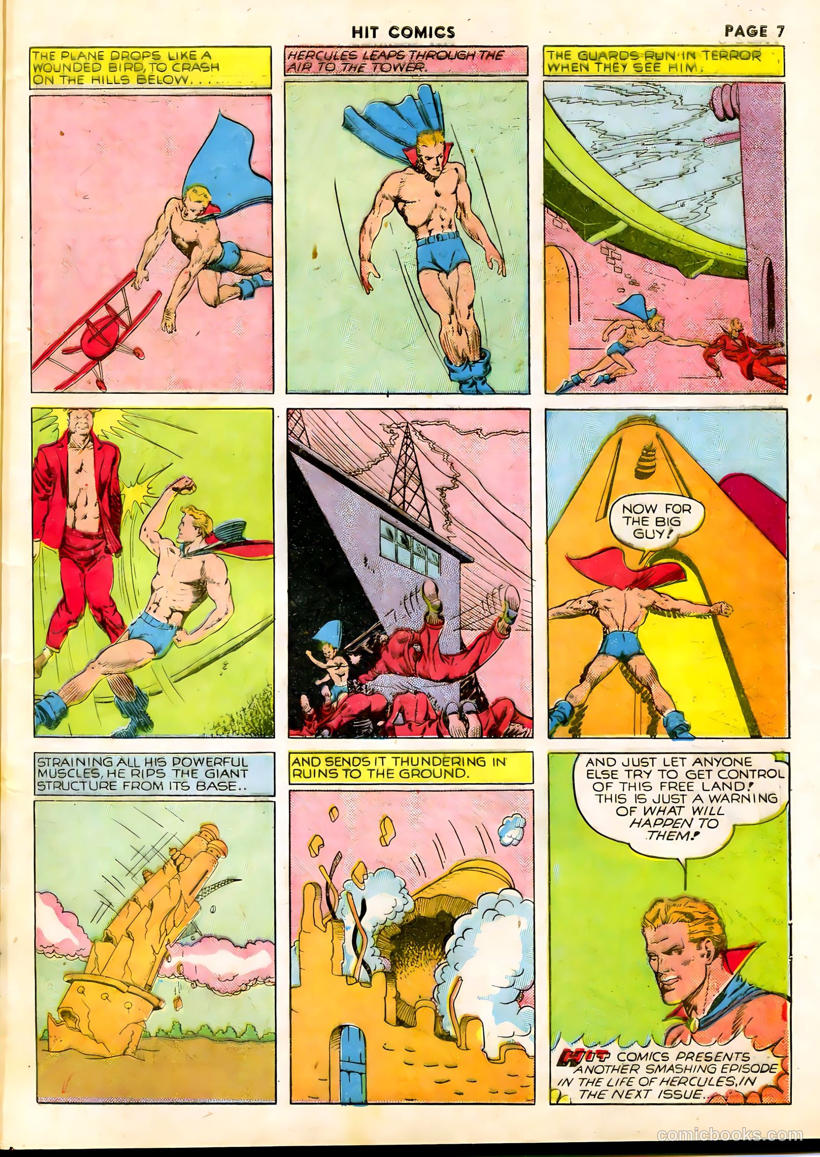 Hit Comics #8 (1941) — page 9 of 68