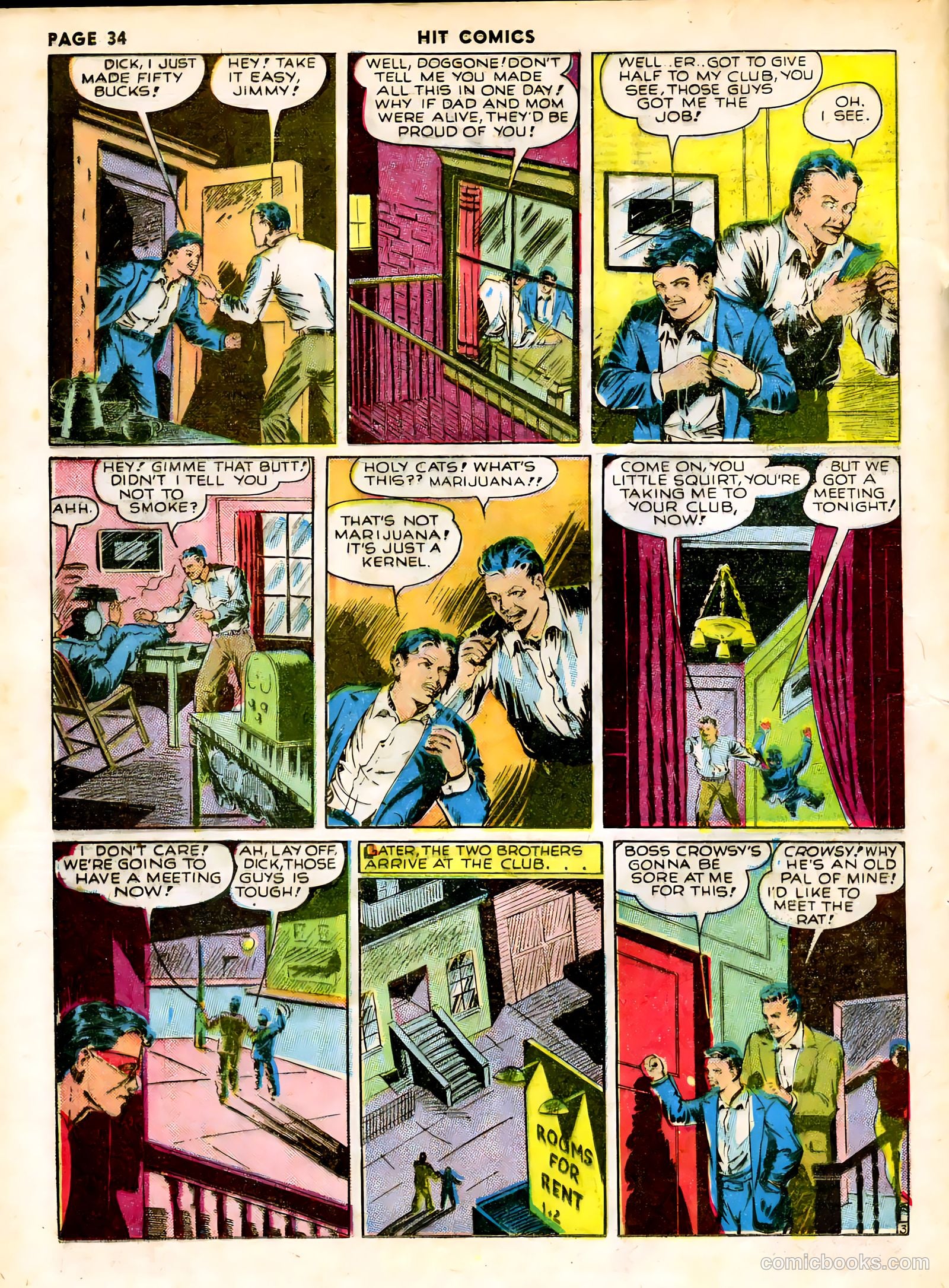 Hit Comics #8 (1941) — page 36 of 68