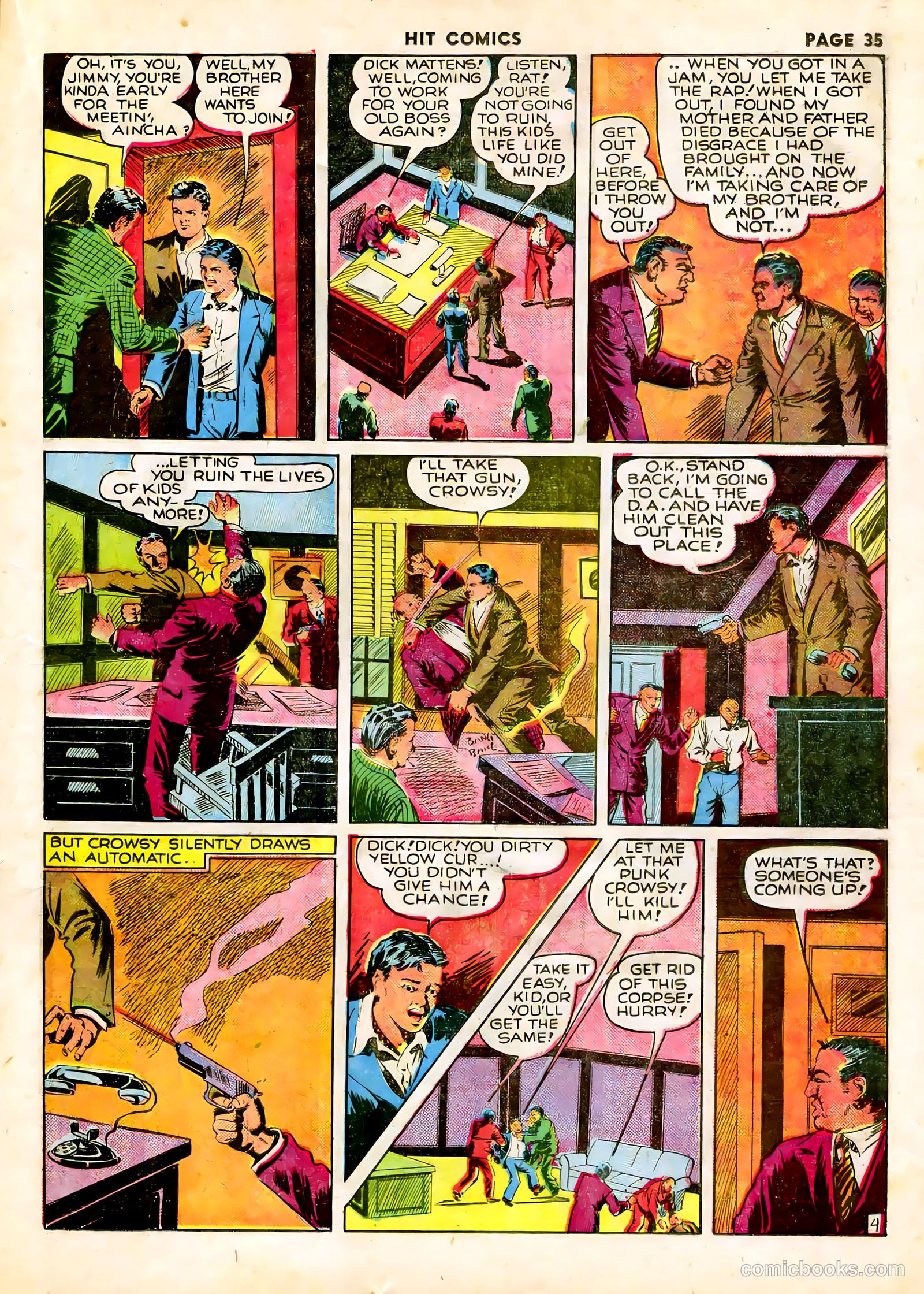 Hit Comics #8 (1941) — page 37 of 68
