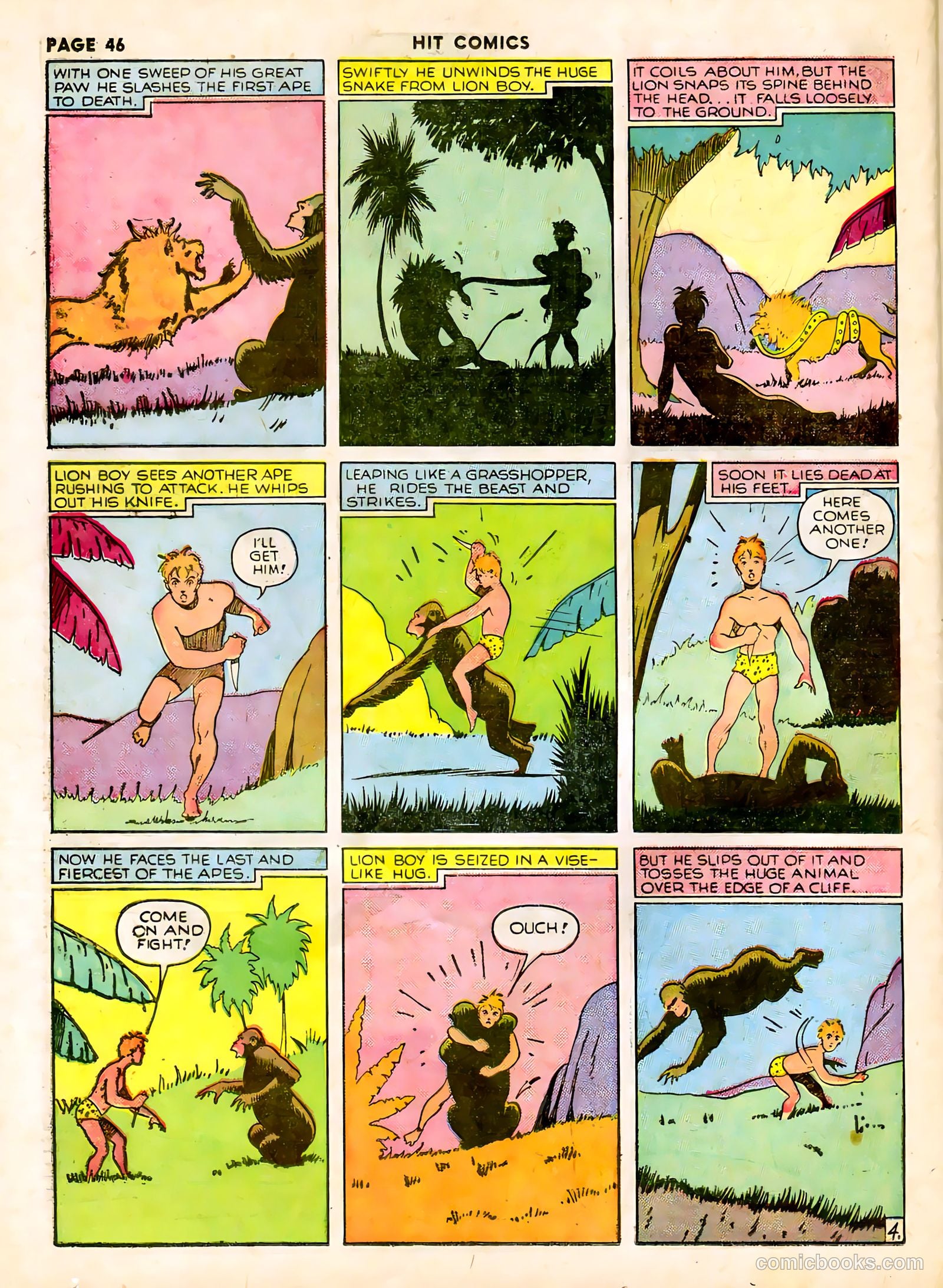 Hit Comics #8 (1941) — page 48 of 68