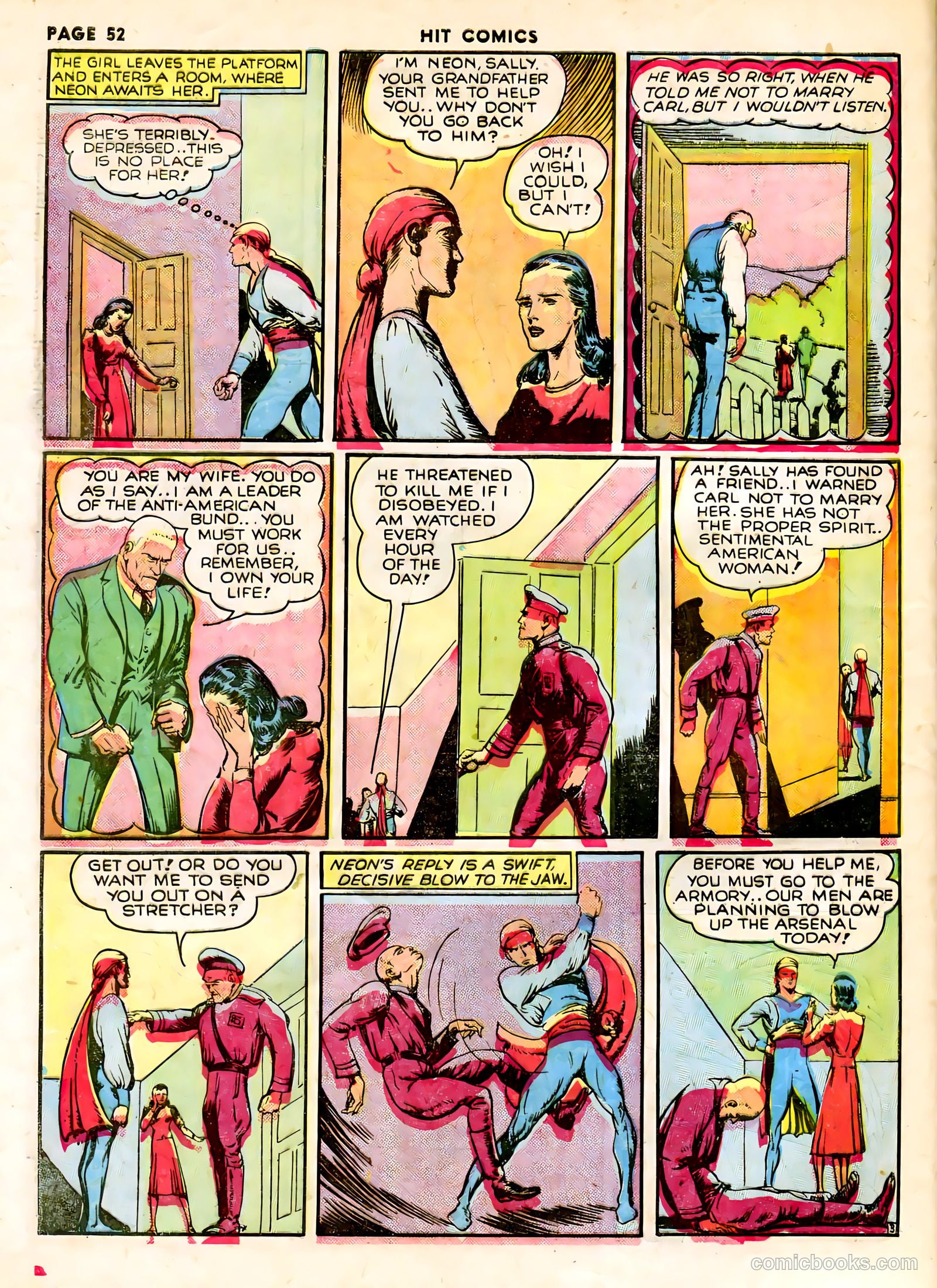 Hit Comics #8 (1941) — page 54 of 68