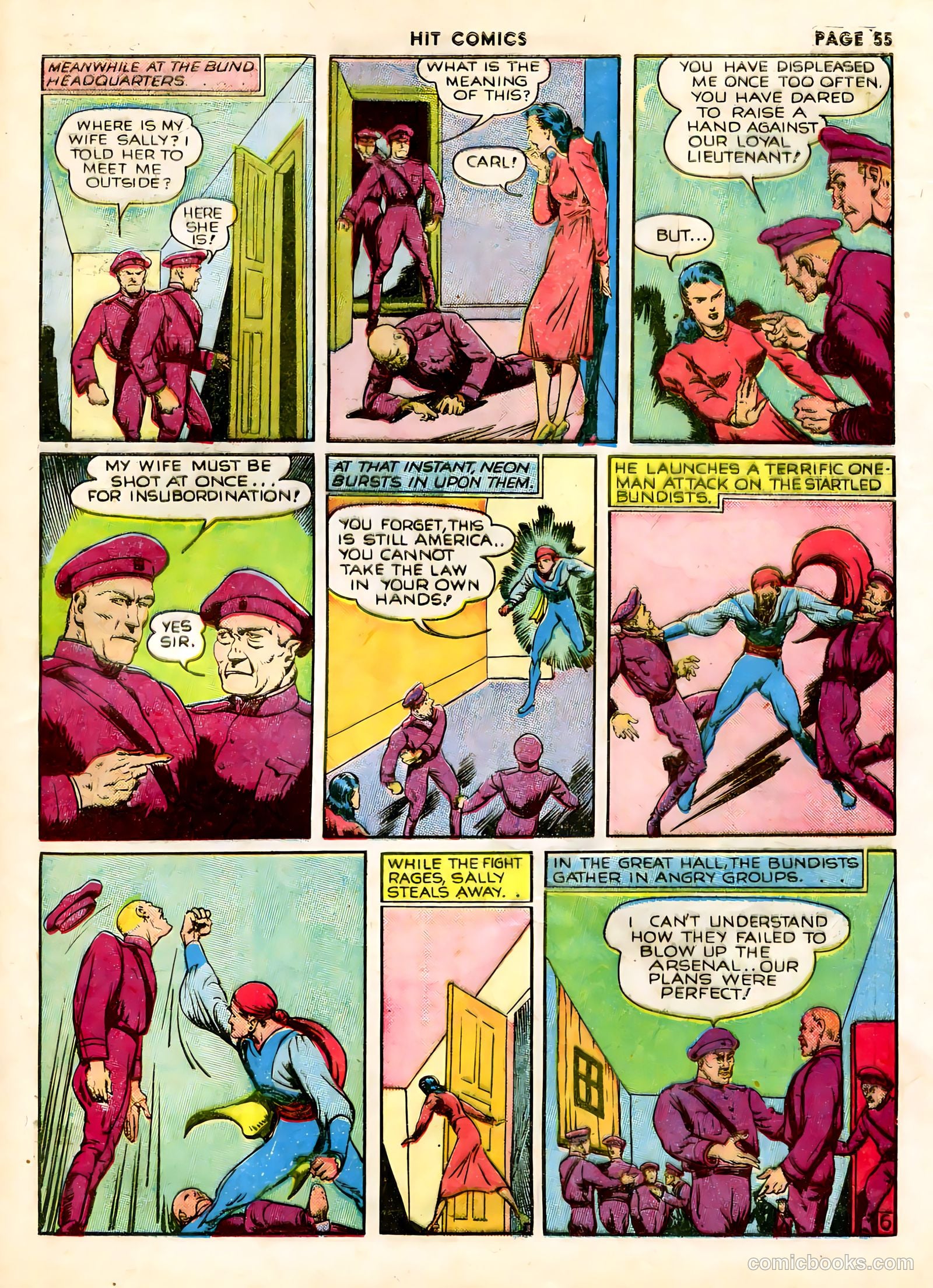 Hit Comics #8 (1941) — page 57 of 68
