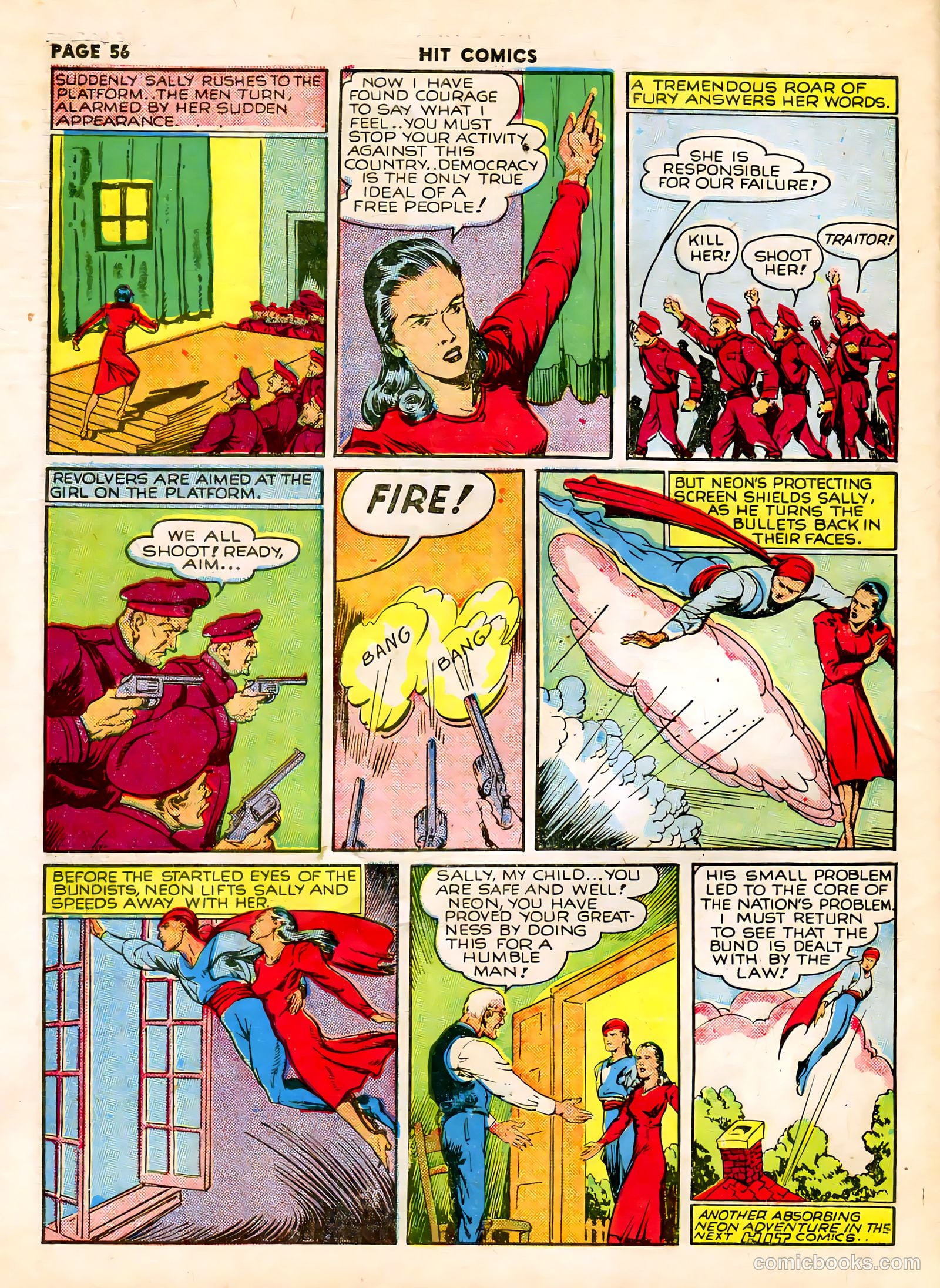 Hit Comics #8 (1941) — page 58 of 68