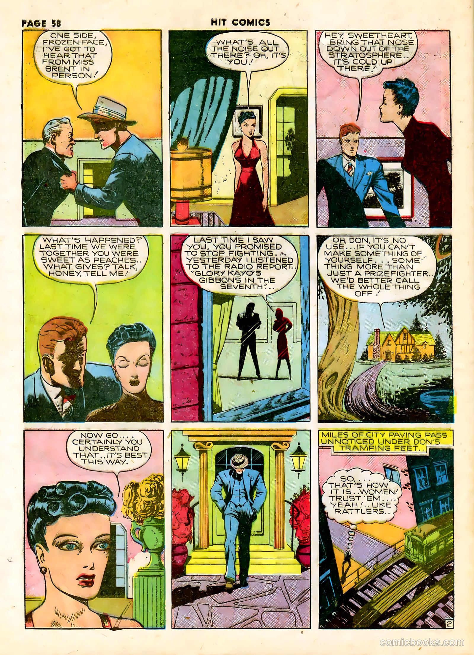 Hit Comics #8 (1941) — page 60 of 68