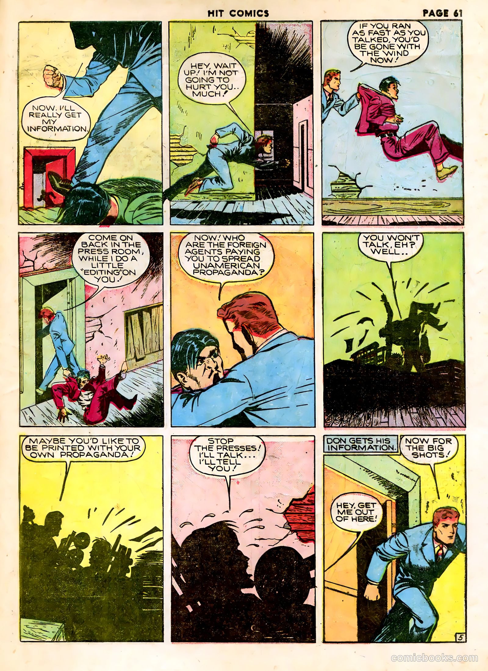 Hit Comics #8 (1941) — page 63 of 68