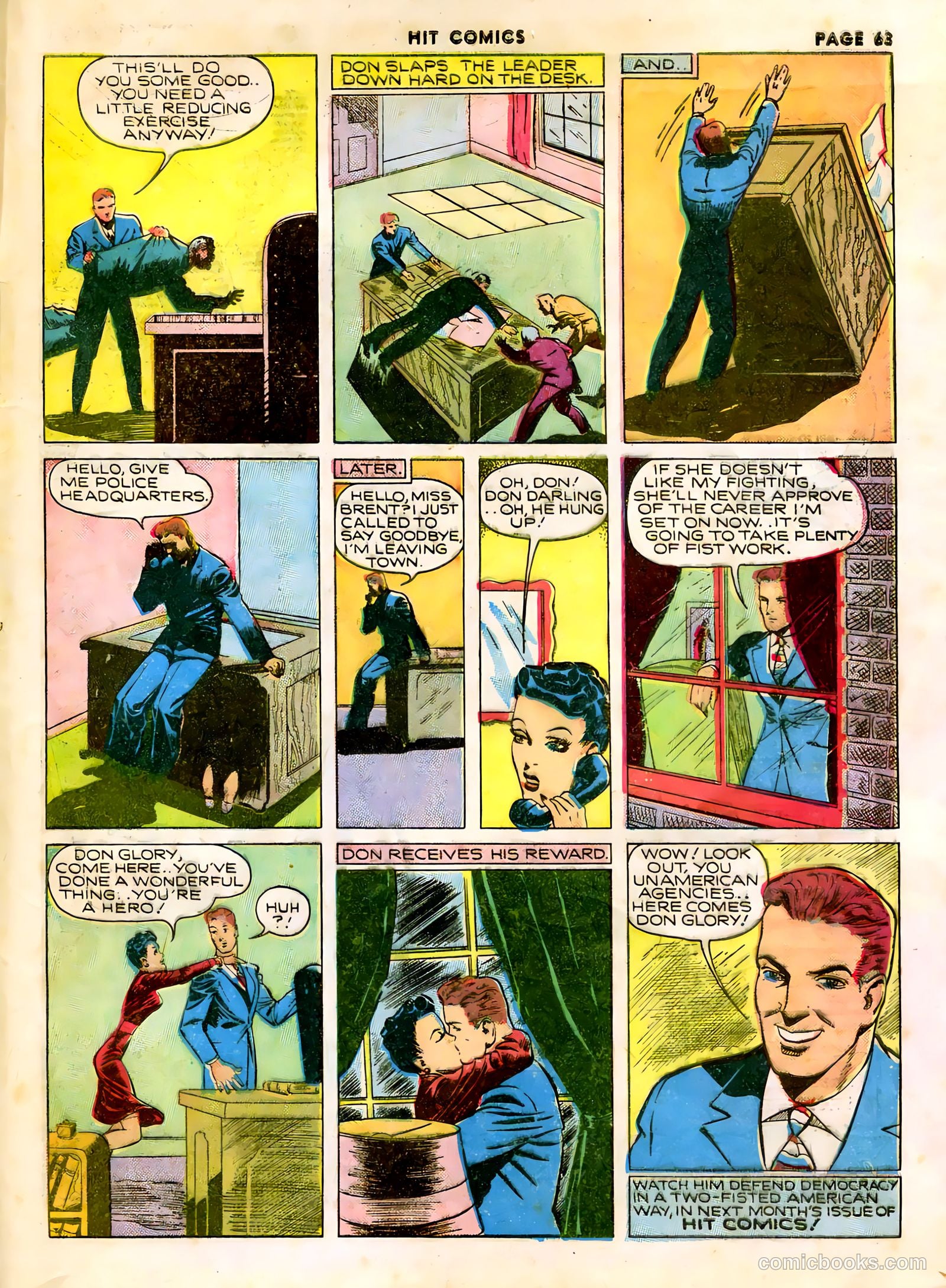 Hit Comics #8 (1941) — page 65 of 68