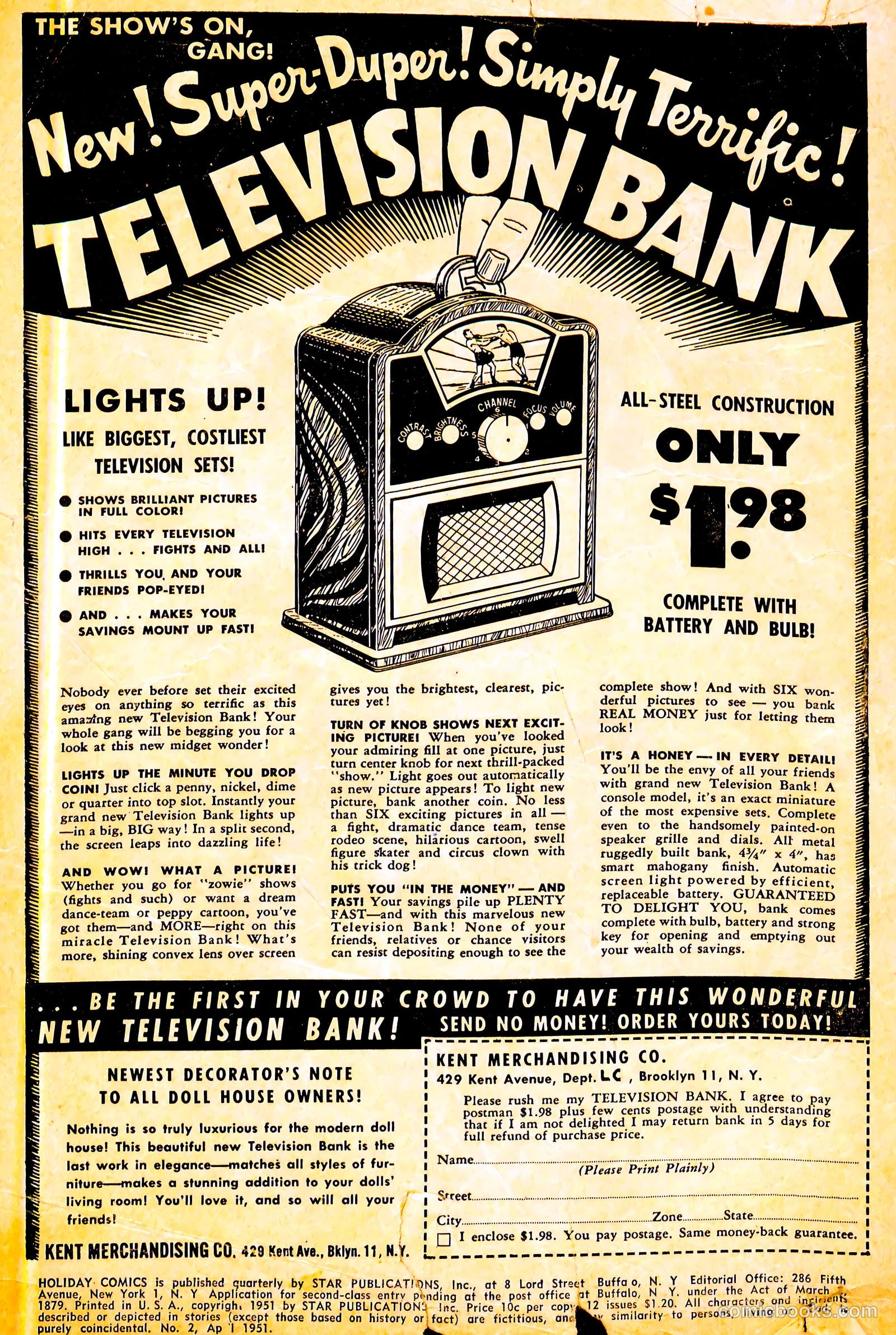 Holiday Comics #2 (1951) — page 2 of 36