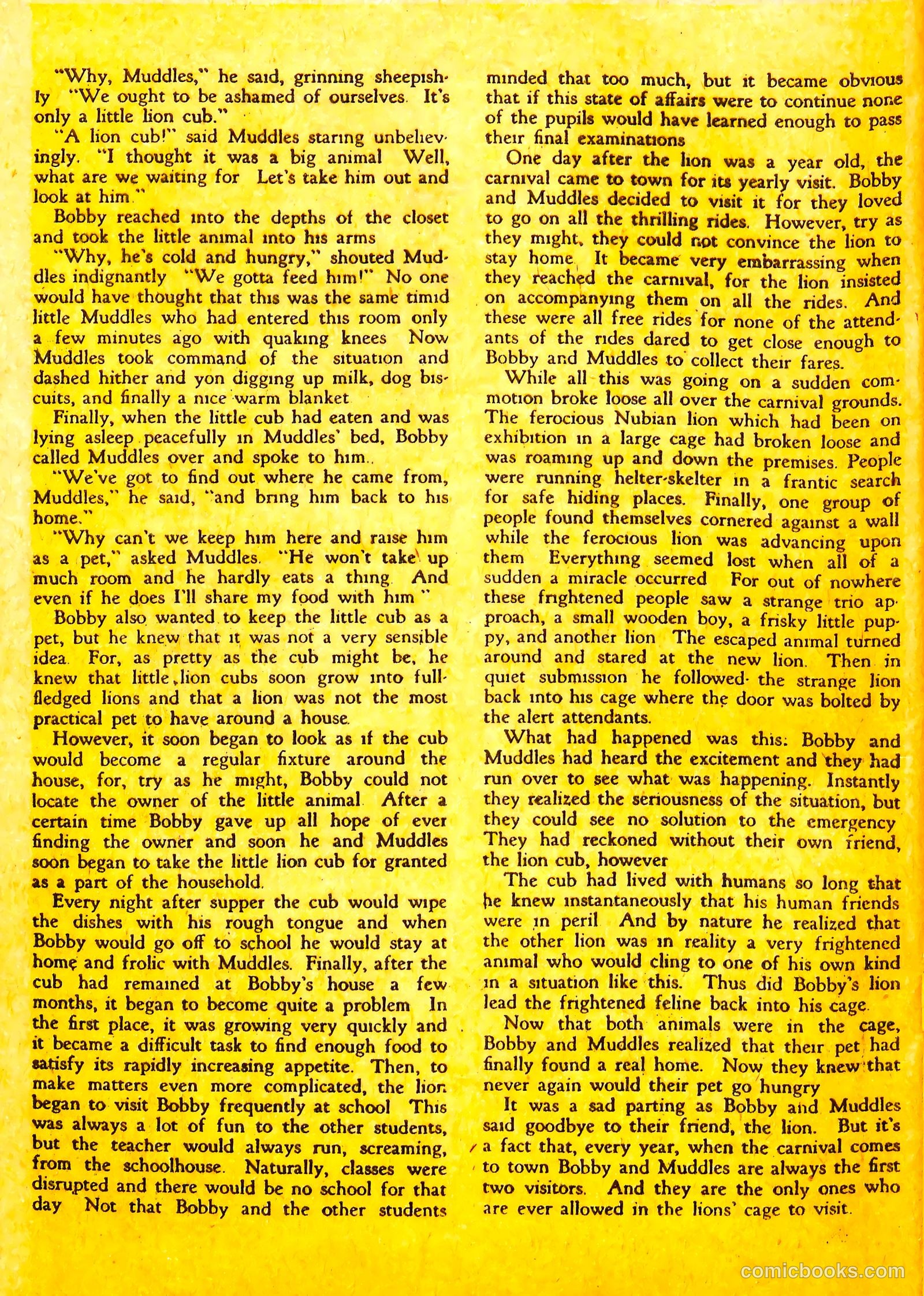 Holiday Comics #2 (1951) — page 22 of 36