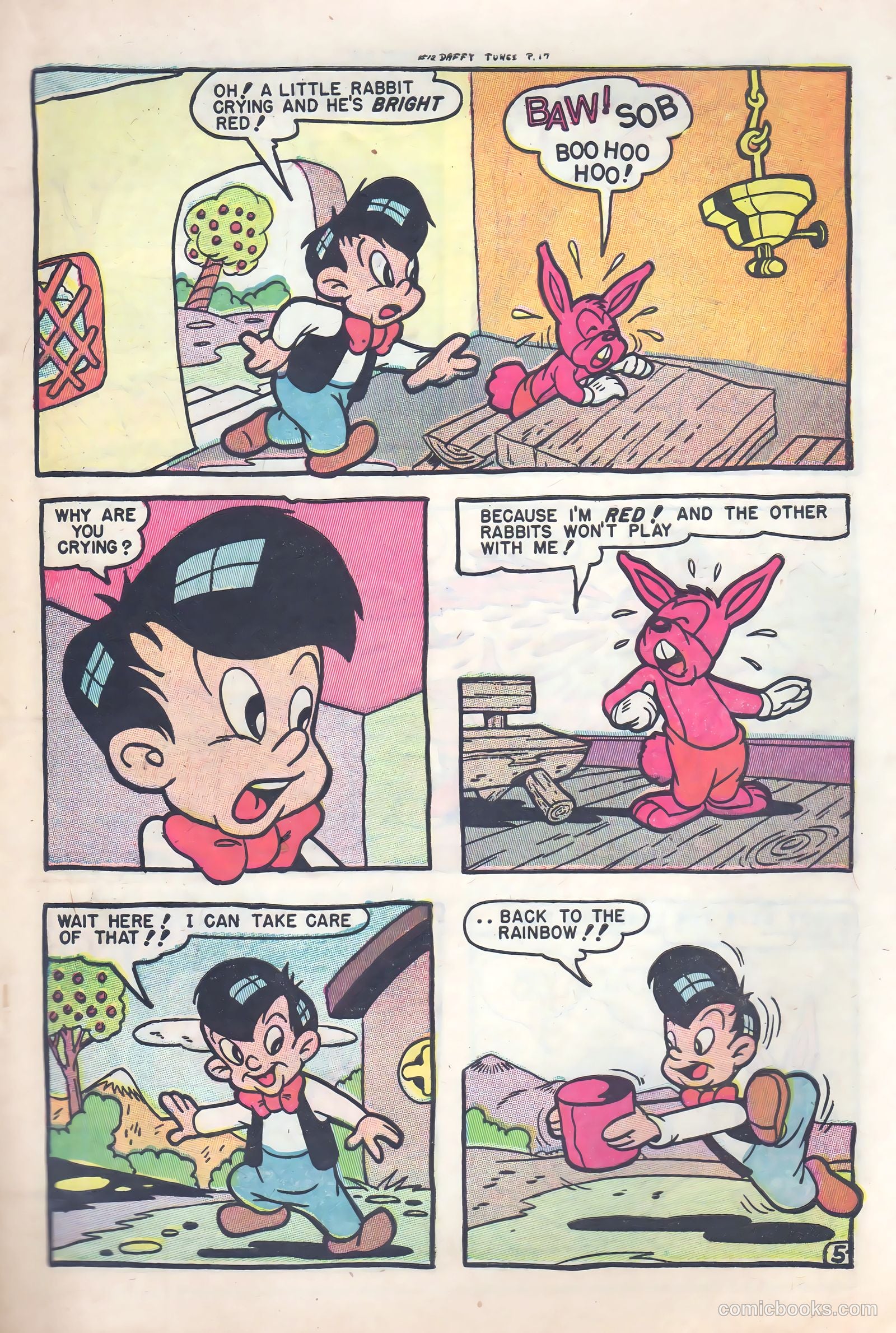 Holiday Comics #4 (1951) — page 19 of 36