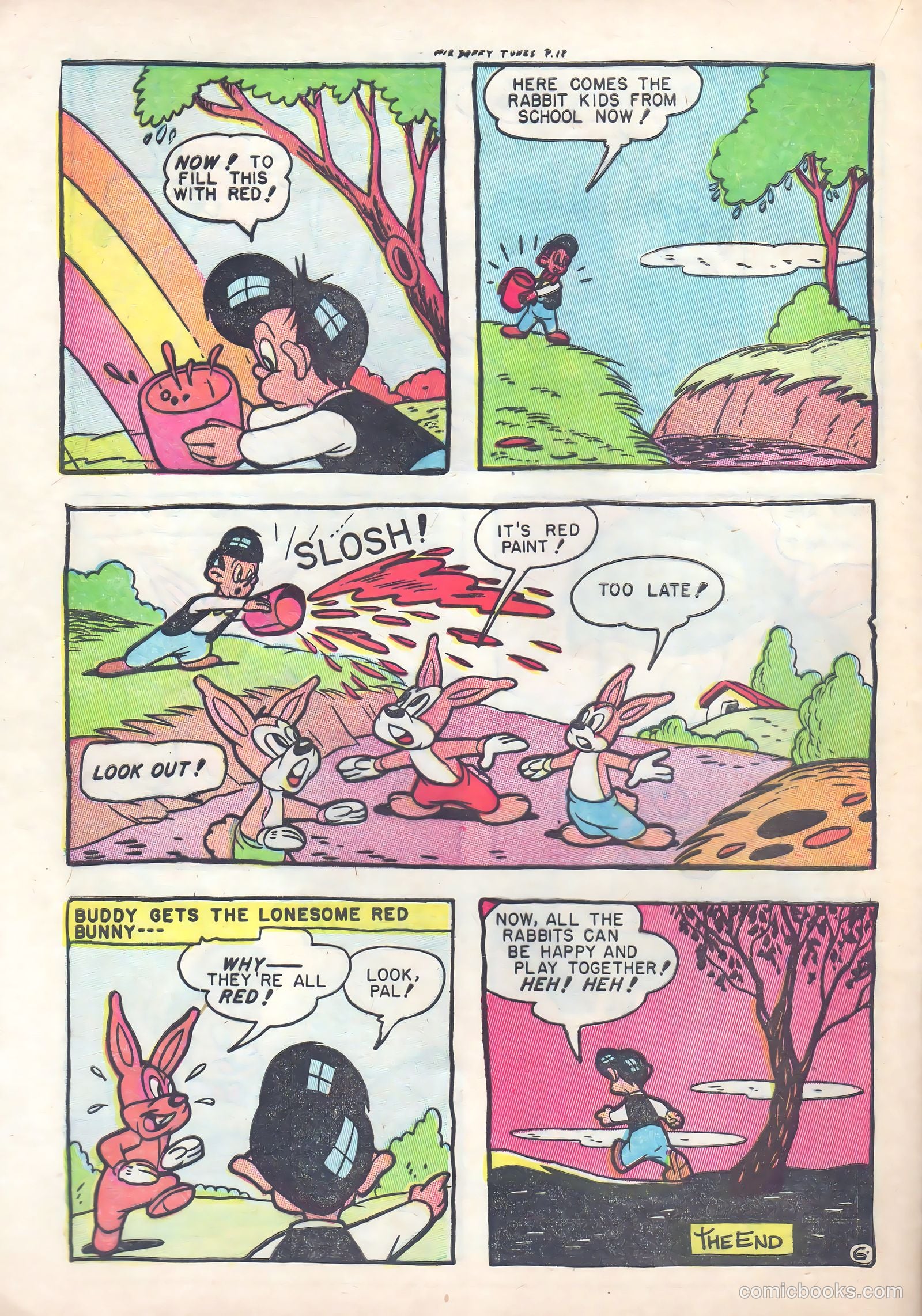 Holiday Comics #4 (1951) — page 20 of 36