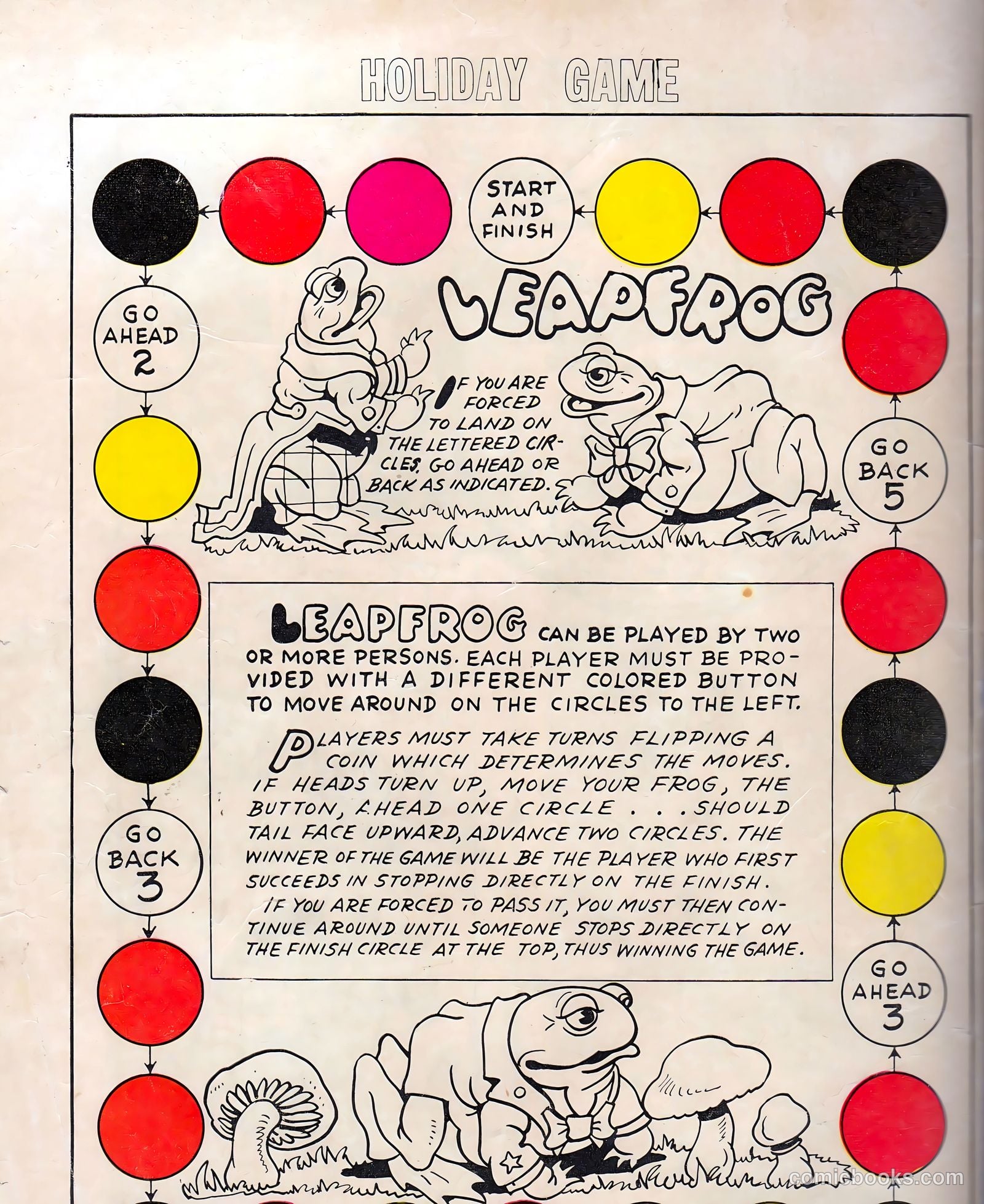 Holiday Comics #4 (1951) — page 36 of 36