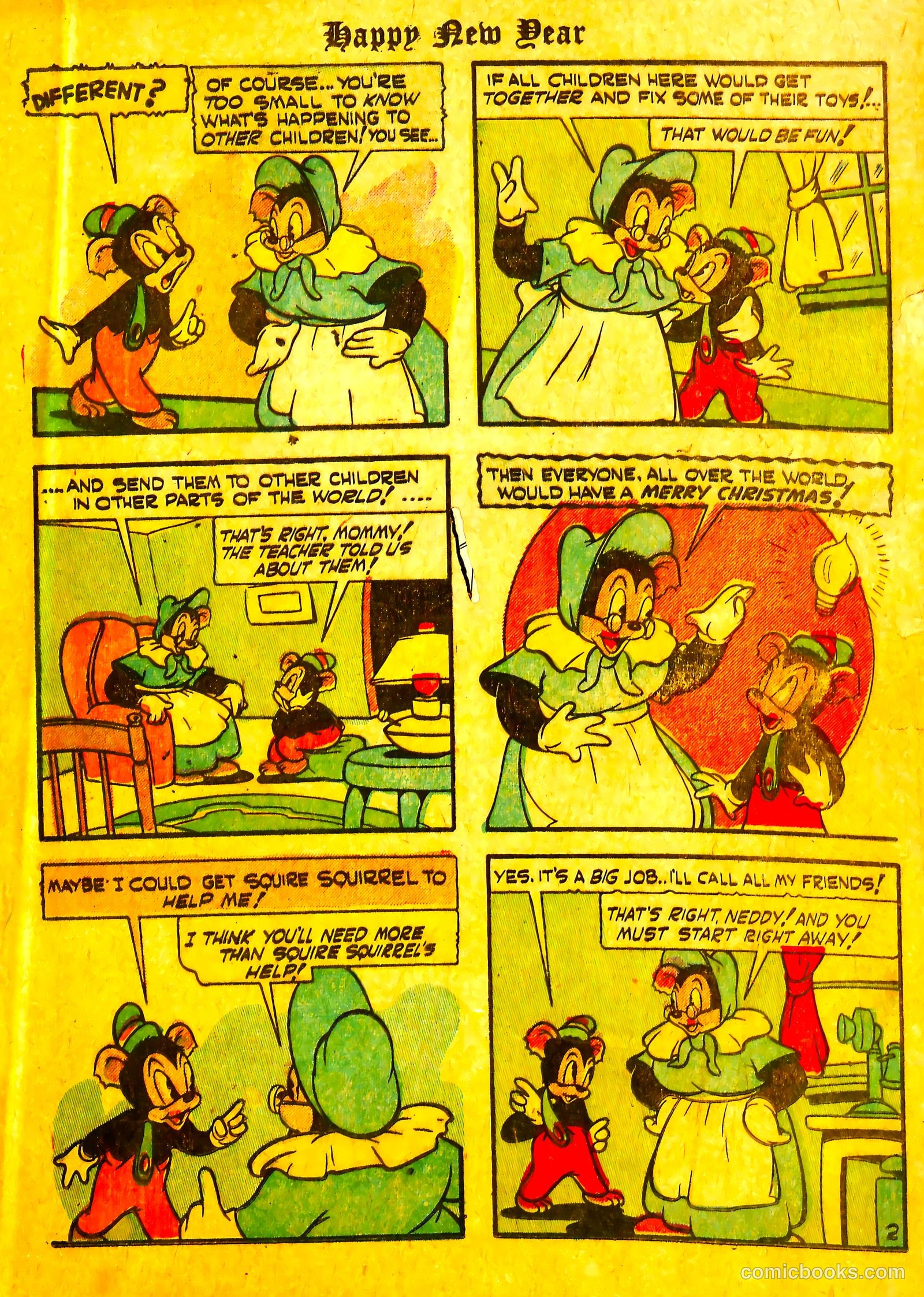 Holiday Comics #5 (1952) — page 4 of 36
