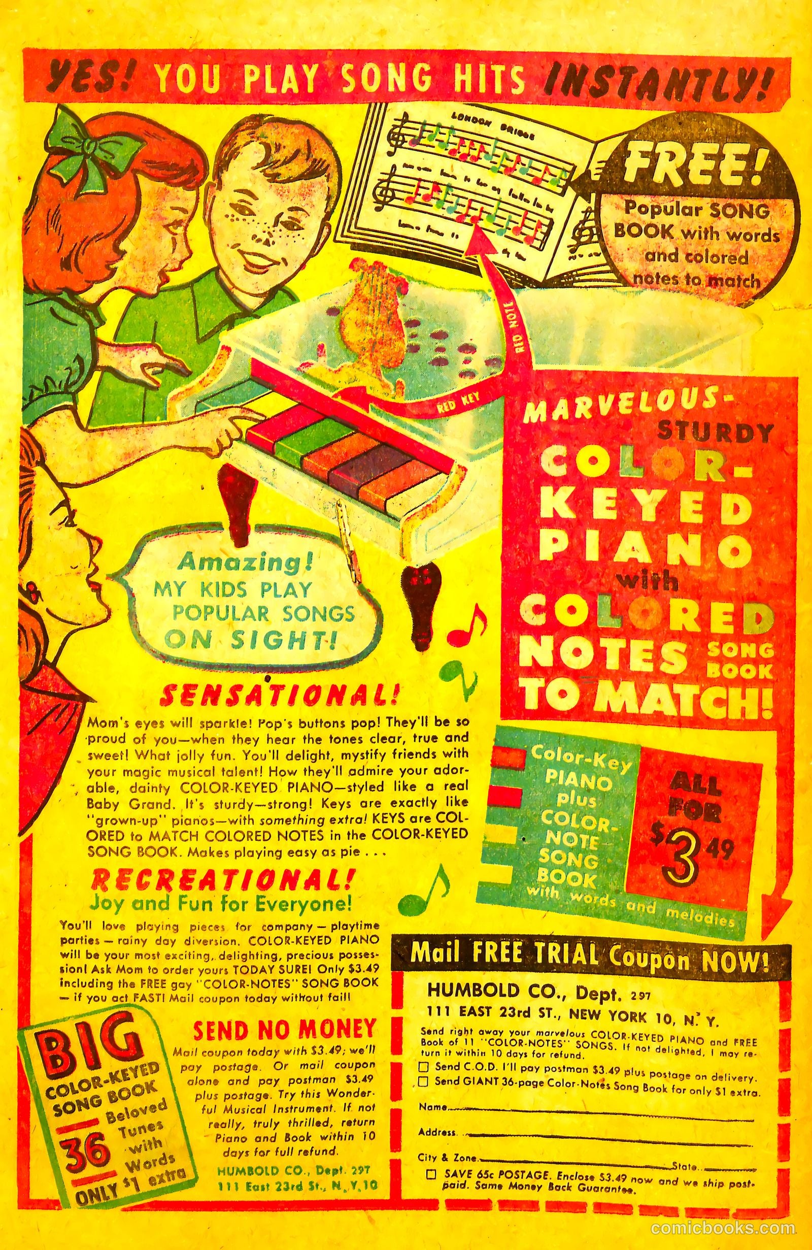 Holiday Comics #5 (1952) — page 34 of 36